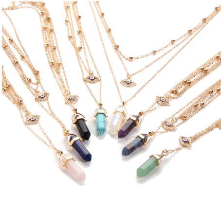 All Seeing Eye Multilayer Necklace - Toddcraft