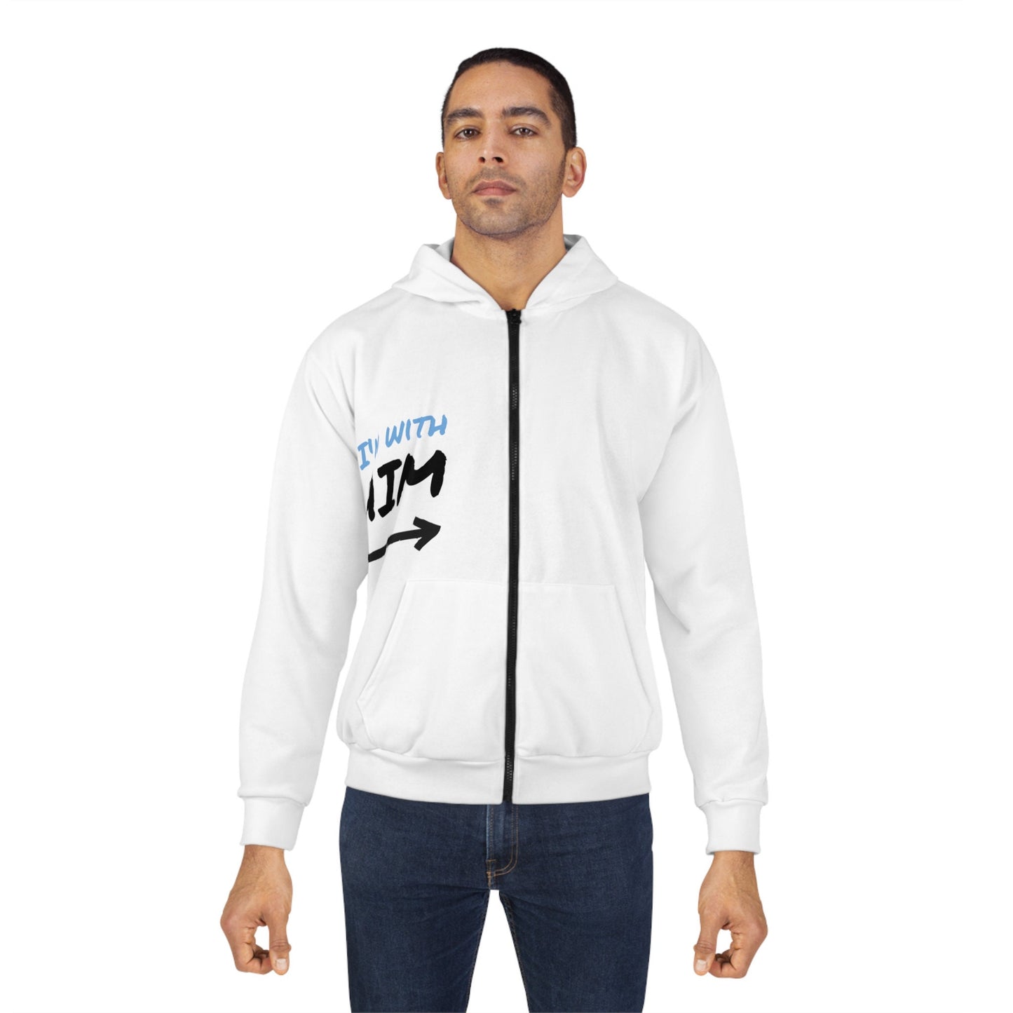 Custom All-Over Print Unisex Zip Hoodie | Personalized Casual Wear Gift | Unique Fashion Apparel - Toddcraft