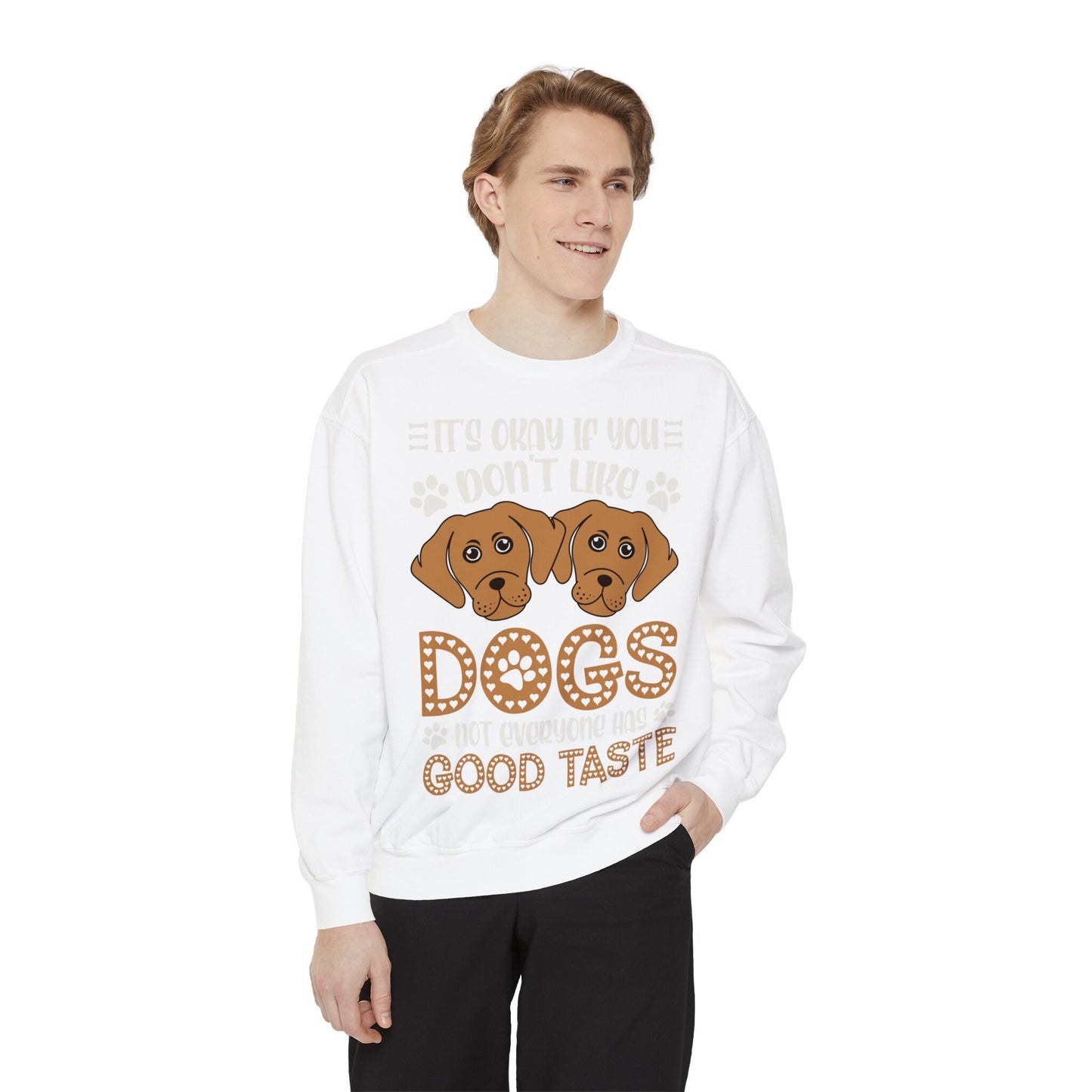 Humorous Dog Lover's Retro Sweatshirt - Funny Unisex Gift for Pet Enthusiasts - Toddcraft