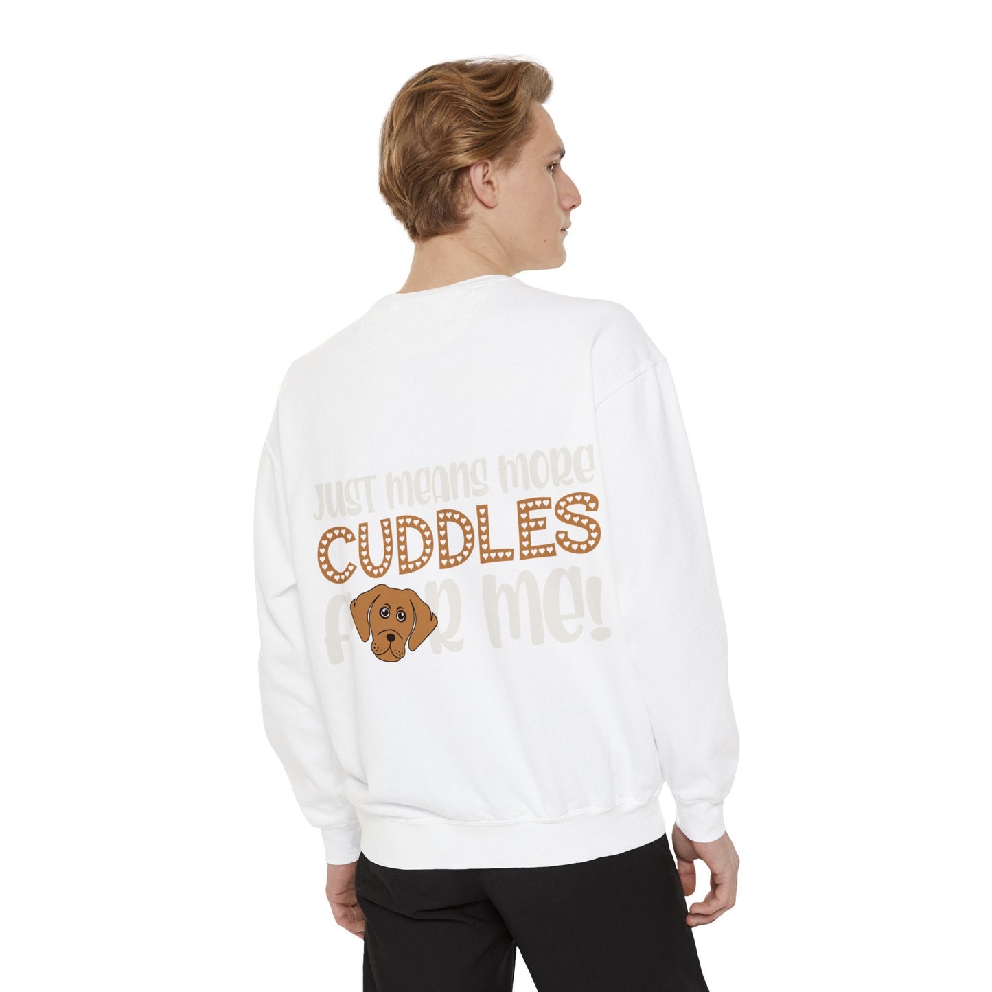 Humorous Dog Lover's Retro Sweatshirt - Funny Unisex Gift for Pet Enthusiasts - Toddcraft