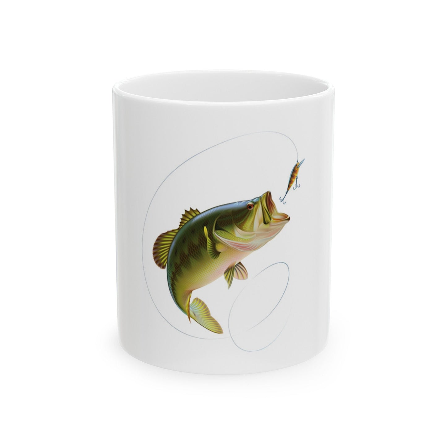 Okayest Fisherman Mug - Funny Dad Gift for Father's Day, Beer & Coffee Cup for Men, Humorous Fishing Gift - Toddcraft