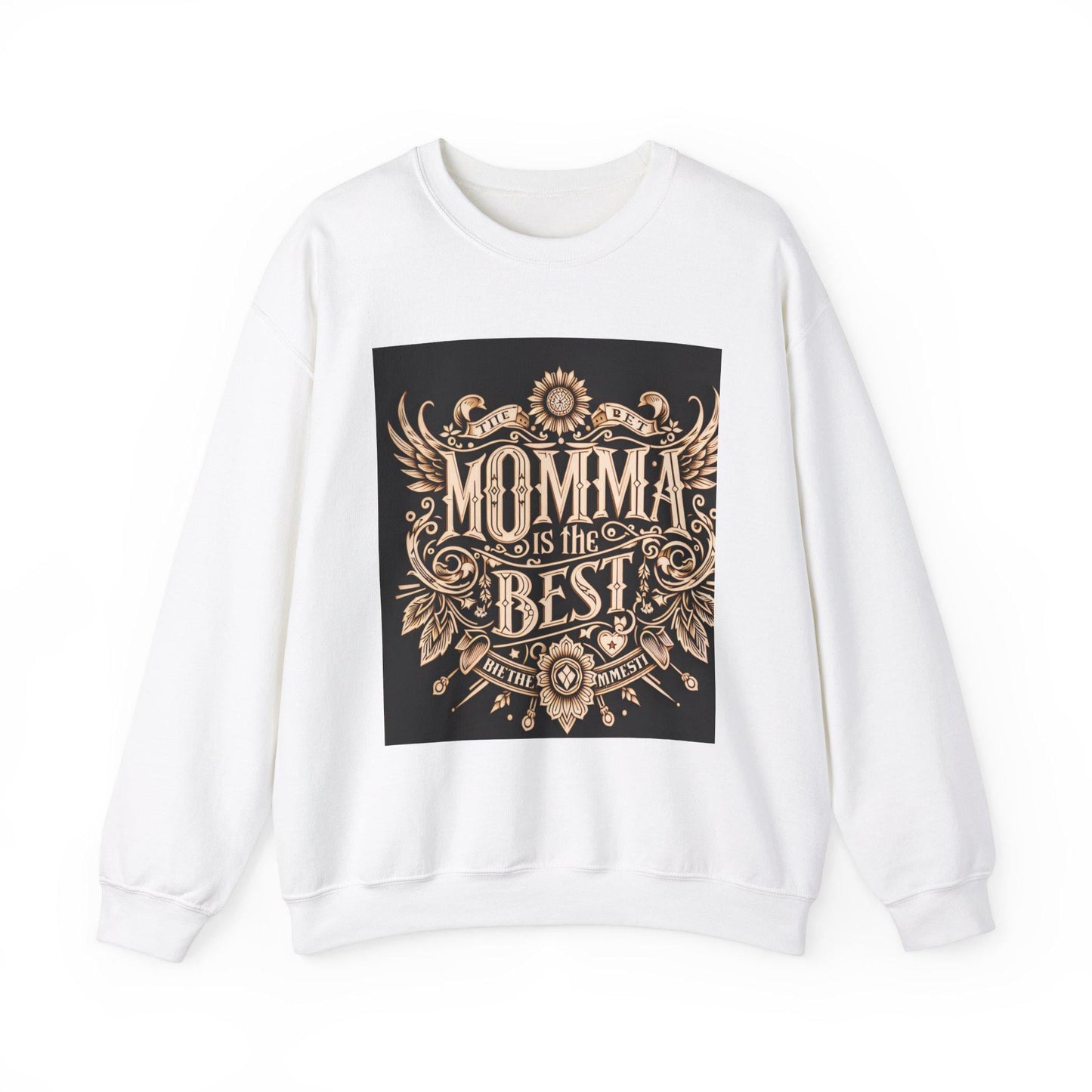 Unisex Retro Crewneck Sweatshirt - Vintage 'Momma's Best' Design for Daughters, Mothers Day Gift - Toddcraft
