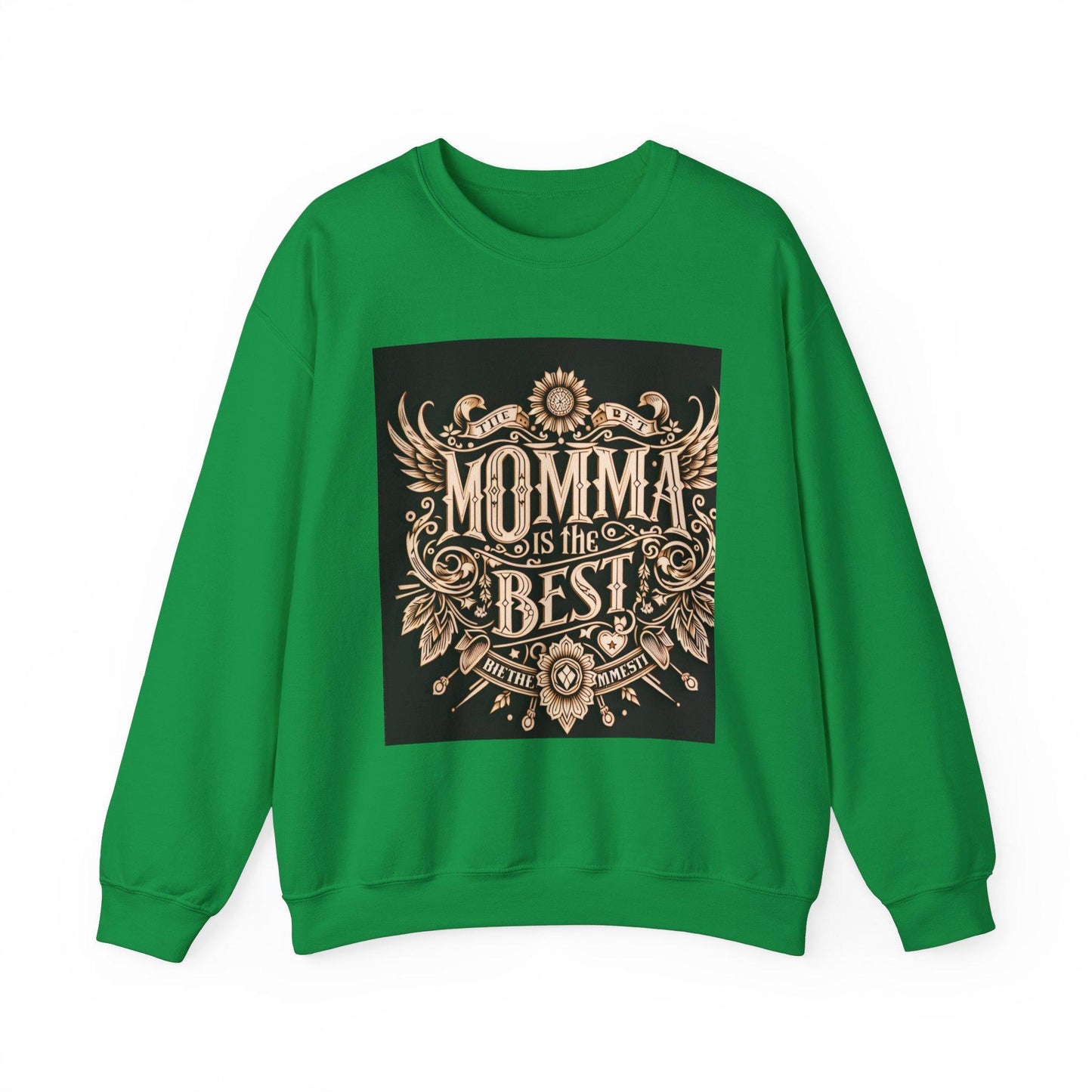 Unisex Retro Crewneck Sweatshirt - Vintage 'Momma's Best' Design for Daughters, Mothers Day Gift - Toddcraft