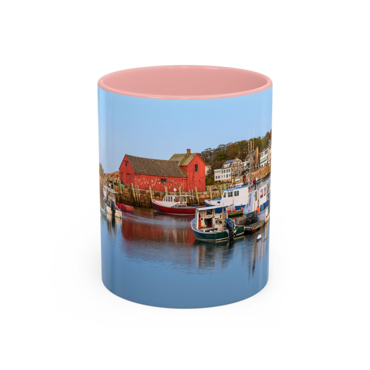 Nautical Fishing Coffee Mug - 11oz or 15oz Ceramic Cup for Ocean Lovers & Anglers, Fishing Gift, Maritime Drinkware