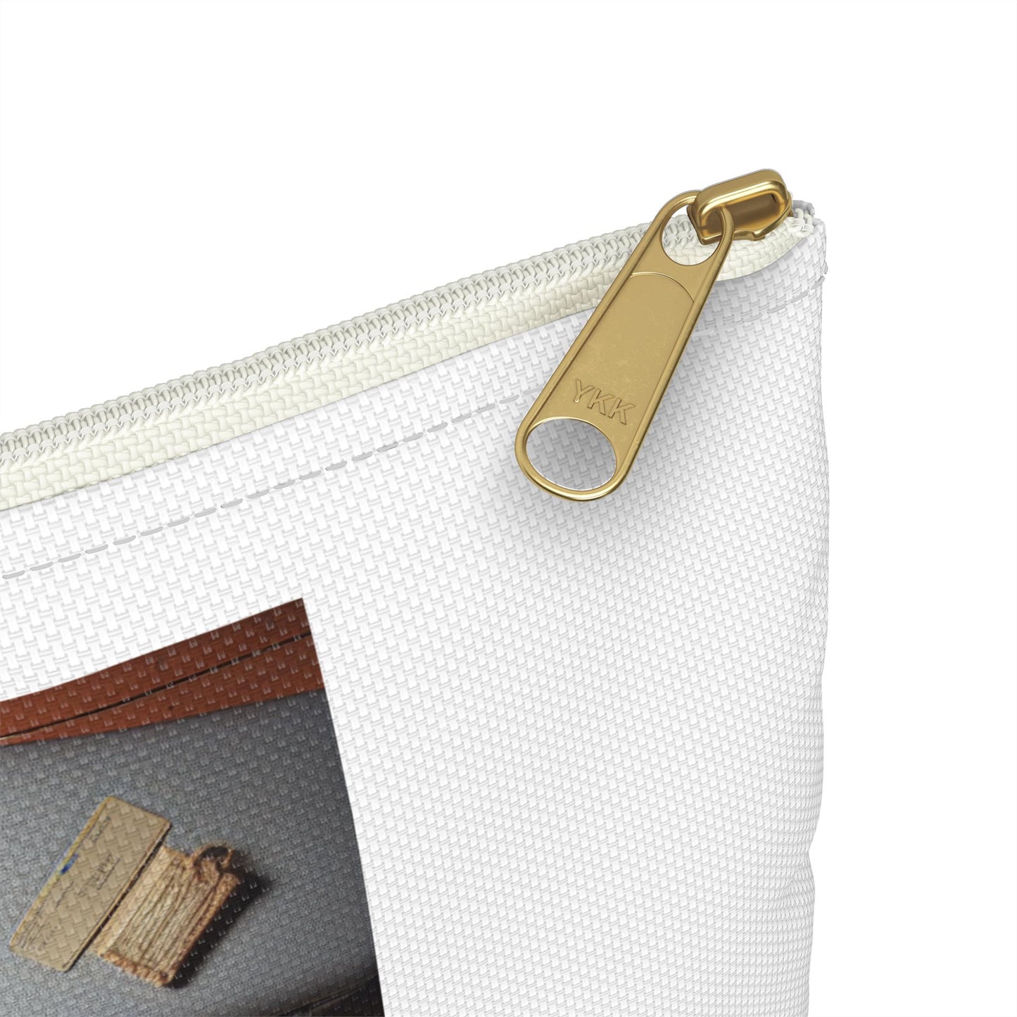 Travel Accessory Pouch with Stylish Print - Versatile Zippered Bag for Makeup, Cosmetics & On-the-Go Essentials