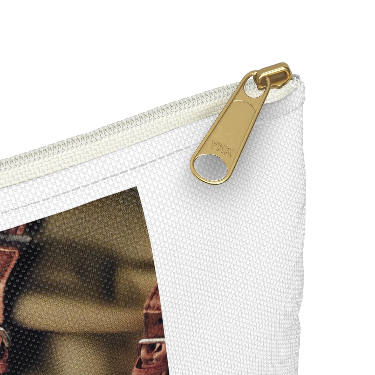 Patterned Zippered Accessory Pouch: Travel Toiletry Bag, Makeup Organizer, Cosmetic Case with T-Bottom