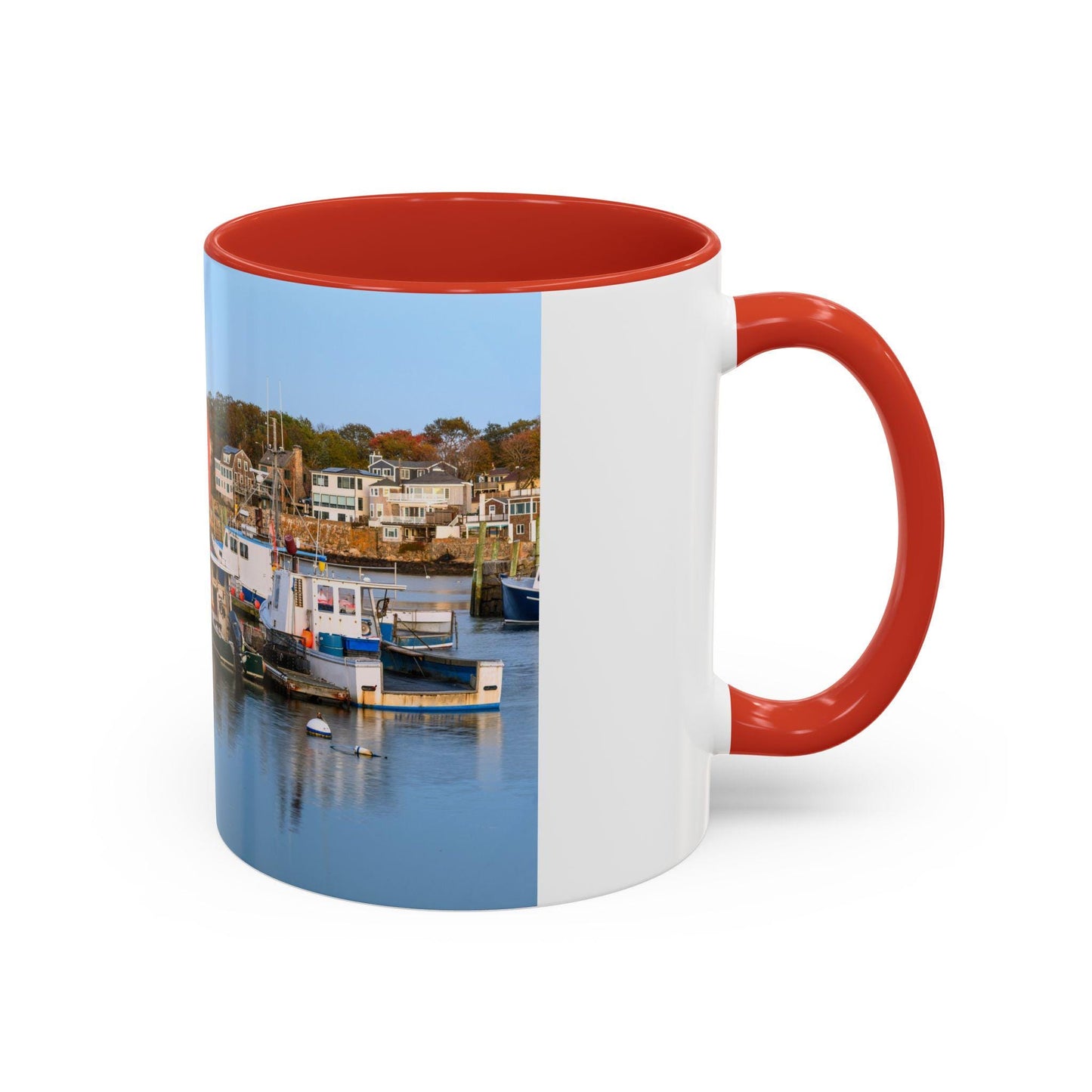 Nautical Fishing Coffee Mug - 11oz or 15oz Ceramic Cup for Ocean Lovers & Anglers, Fishing Gift, Maritime Drinkware