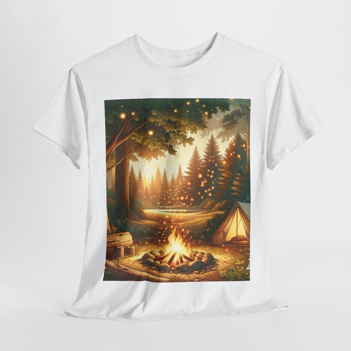 Adventure Camping T-Shirt Unisex Outdoor Enthusiast Tee for Nature Lovers & Wilderness Explorers Comfortable Cotton Top - Toddcraft