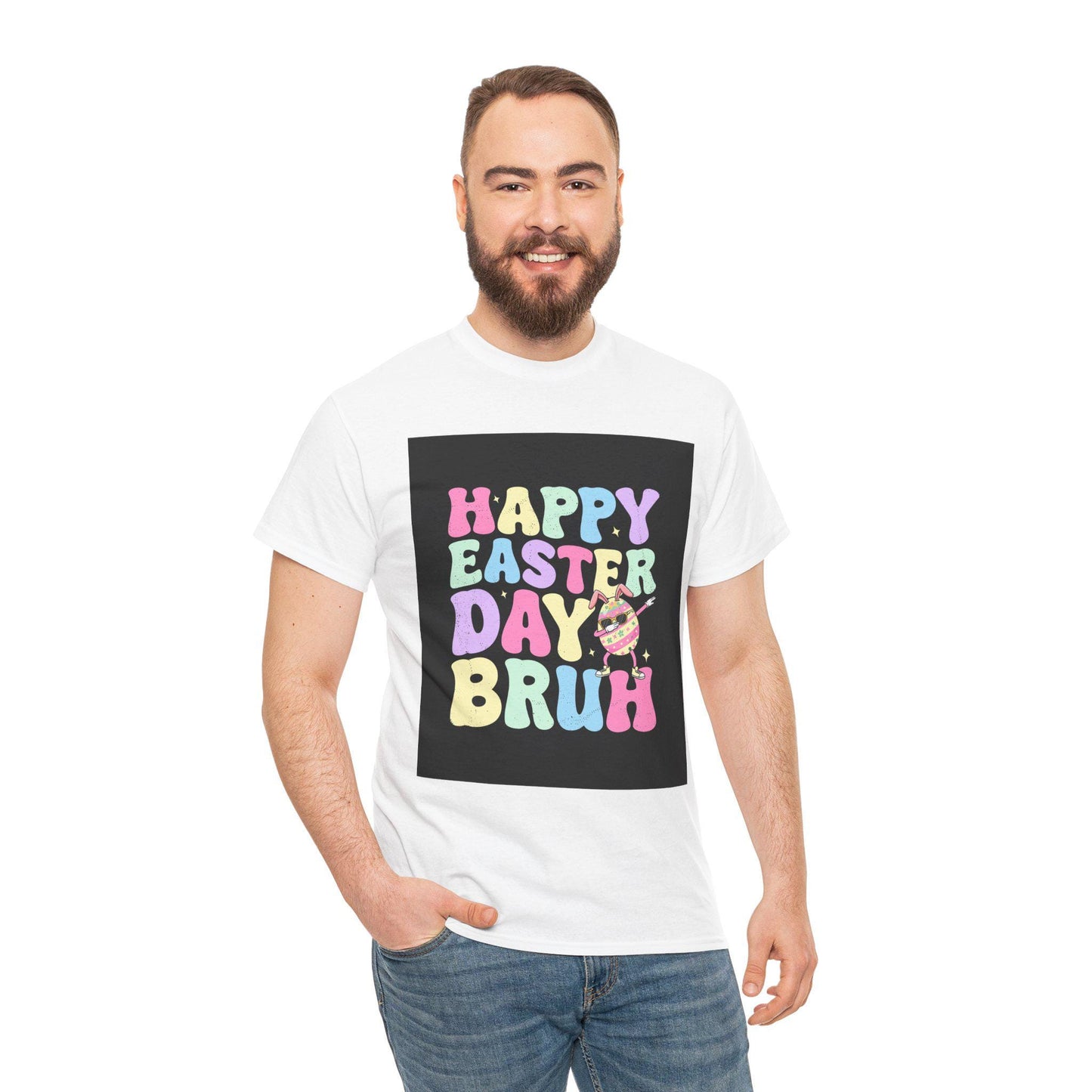 Quirky Easter Bruh Unisex Cotton Tee - Fun Spring Holiday Graphic Shirt for Friends & Family - Toddcraft