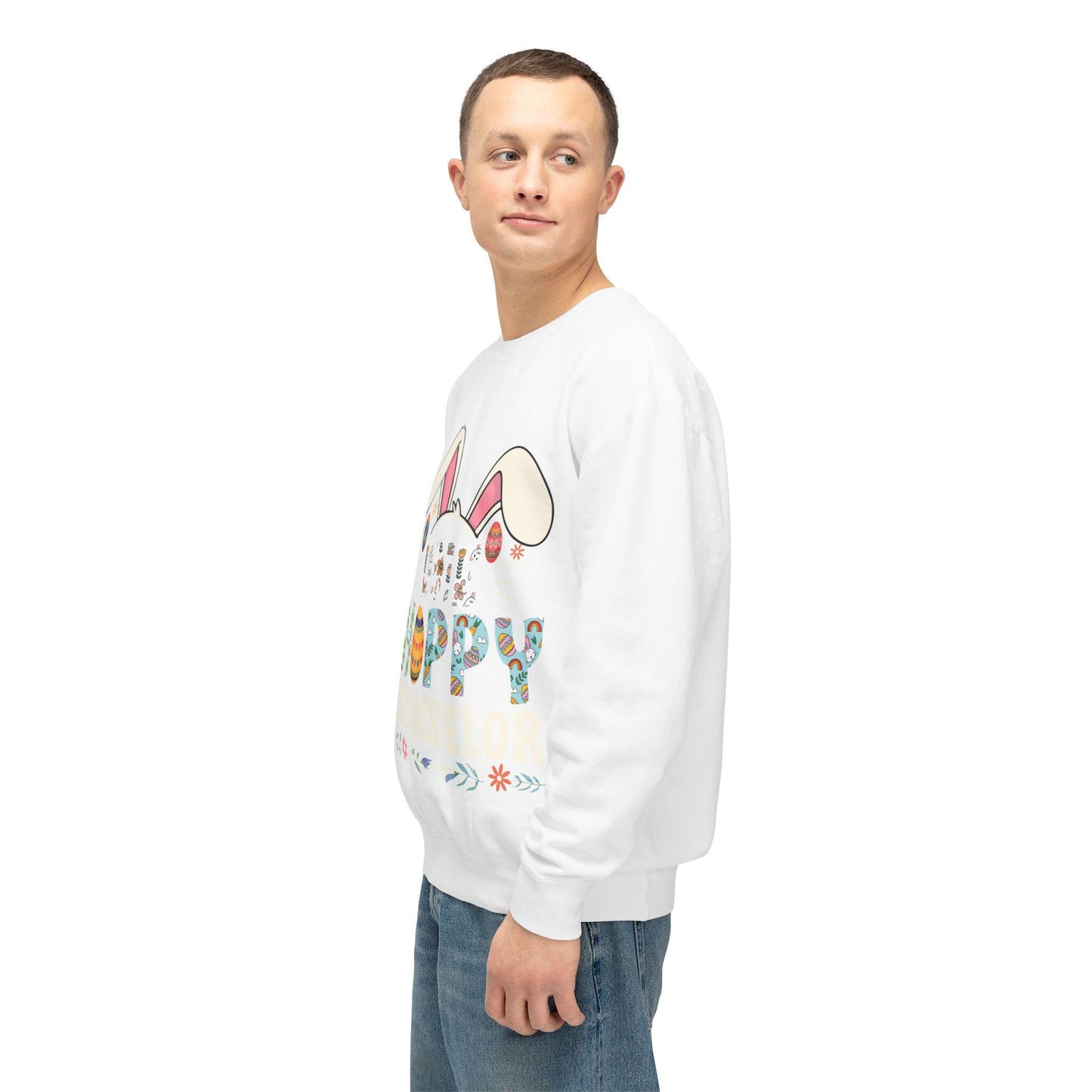 Joyful Camp Counselor Lightweight Crewneck Sweatshirt - Easter Gift, Spring Fashion, Cozy Wear - Toddcraft