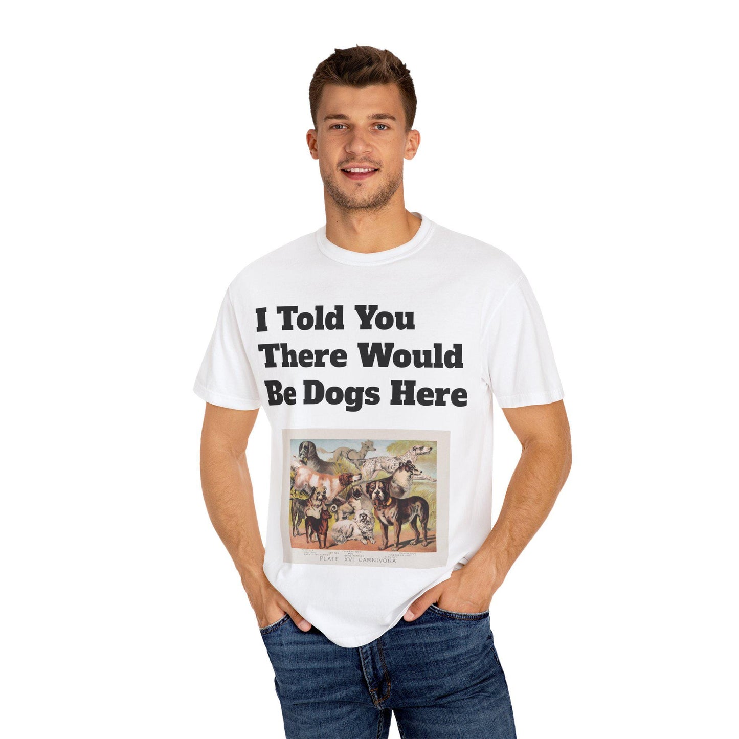 Humorous Dog Lover Unisex T-Shirt: Quirky Pet Owner Gift, Comfortable Casual Graphic Tee - Toddcraft