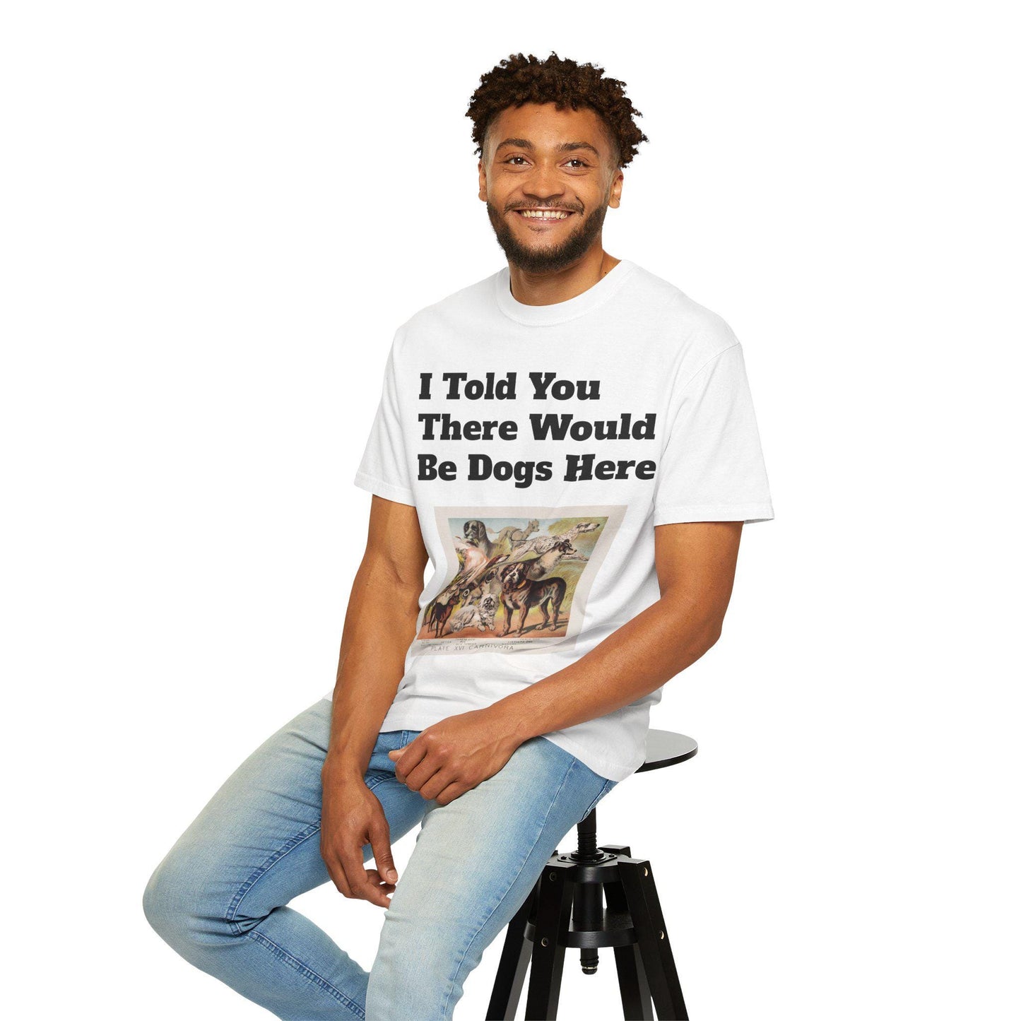 Humorous Dog Lover Unisex T-Shirt: Quirky Pet Owner Gift, Comfortable Casual Graphic Tee - Toddcraft