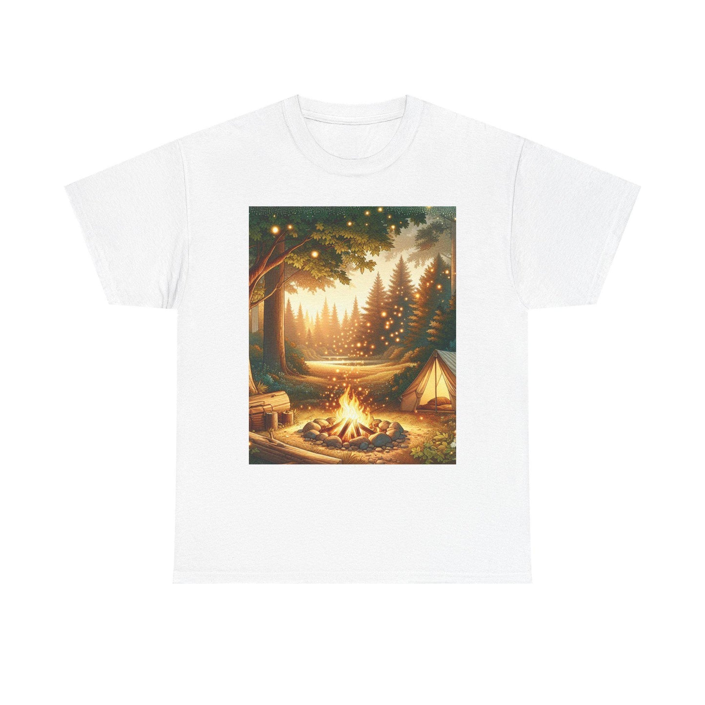 Adventure Camping T-Shirt Unisex Outdoor Enthusiast Tee for Nature Lovers & Wilderness Explorers Comfortable Cotton Top - Toddcraft