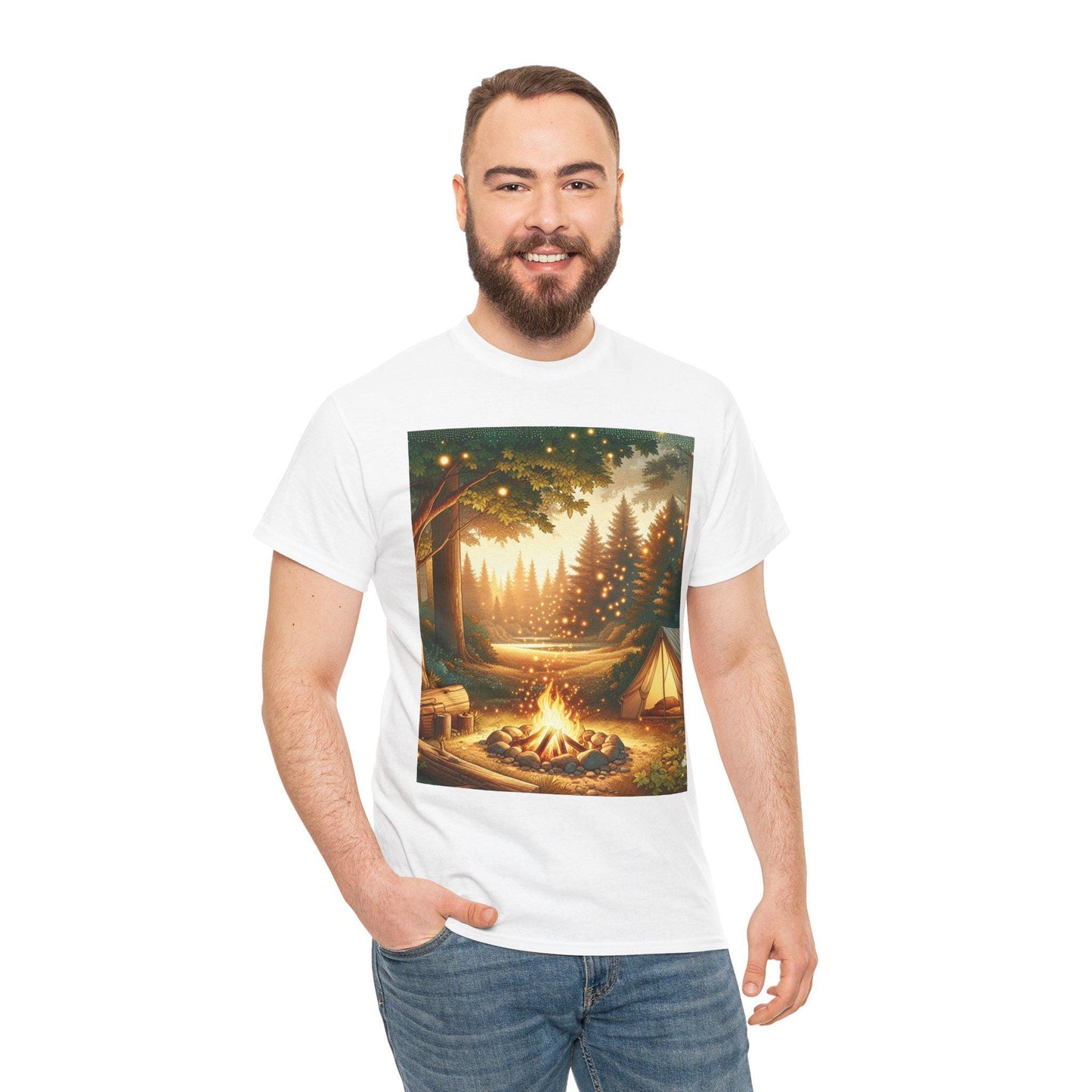 Adventure Camping T-Shirt Unisex Outdoor Enthusiast Tee for Nature Lovers & Wilderness Explorers Comfortable Cotton Top - Toddcraft