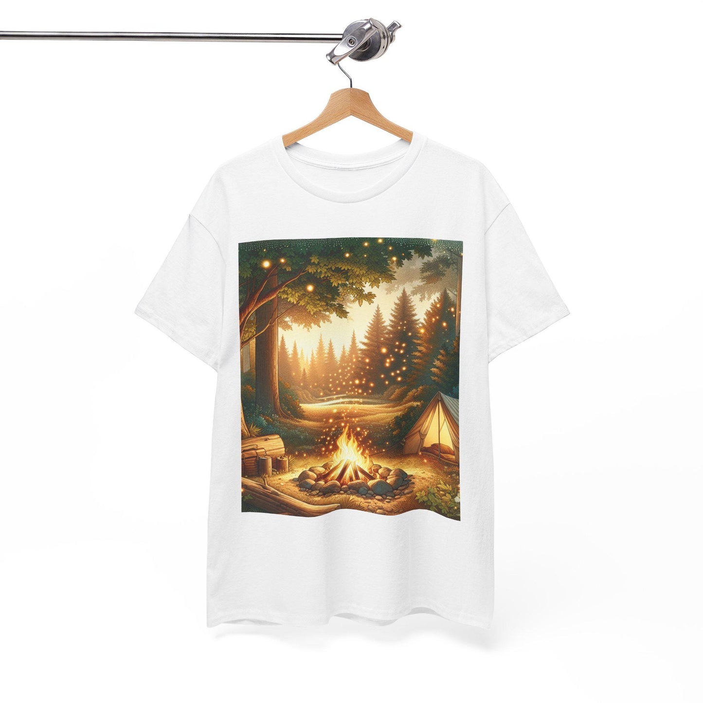 Unisex Heavy Cotton Tee Shirt, Soft Durable Casual T-Shirt, Comfortable Everyday Wear, Classic Fit Top for Men & Women - Toddcraft