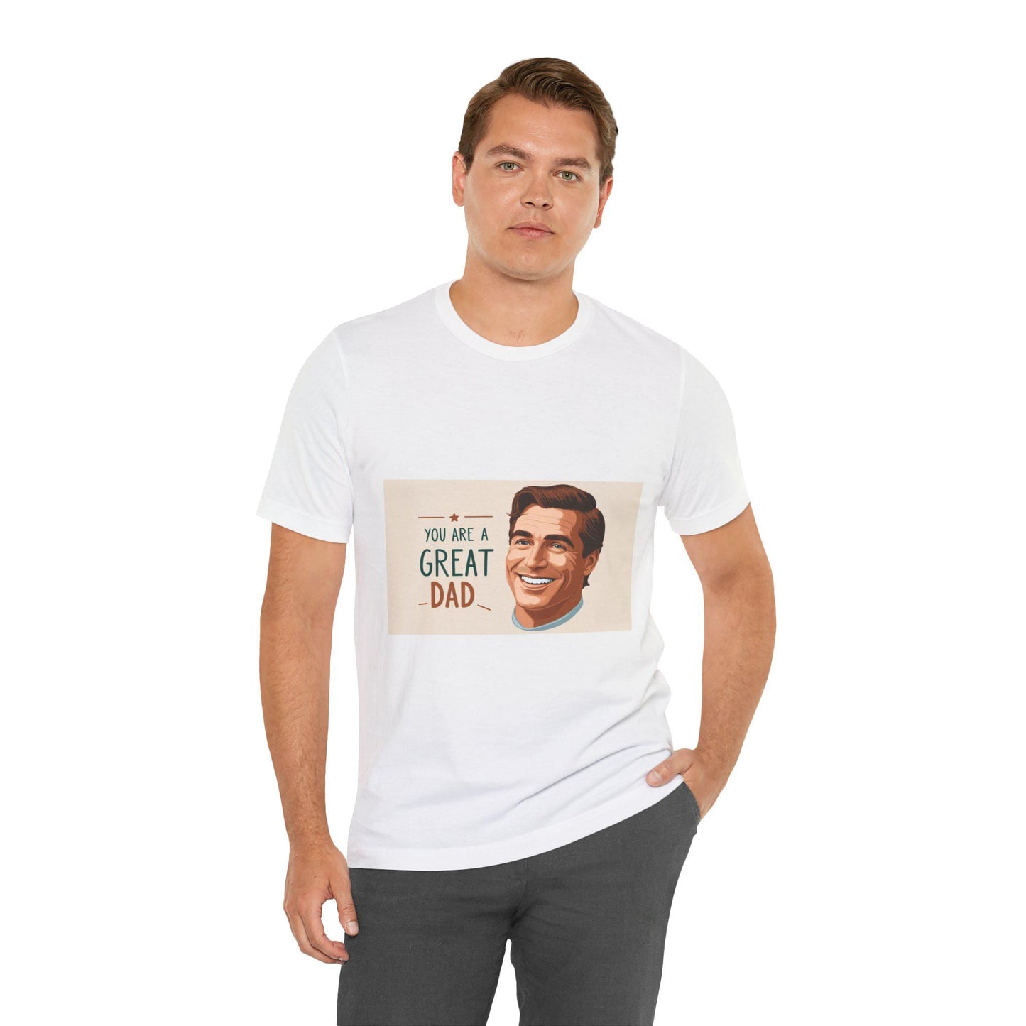 Vintage Graphic Dad Life Unisex Tee: Fun Casual Father's Day Gift, Relaxed Fit Apparel for Dads - Toddcraft