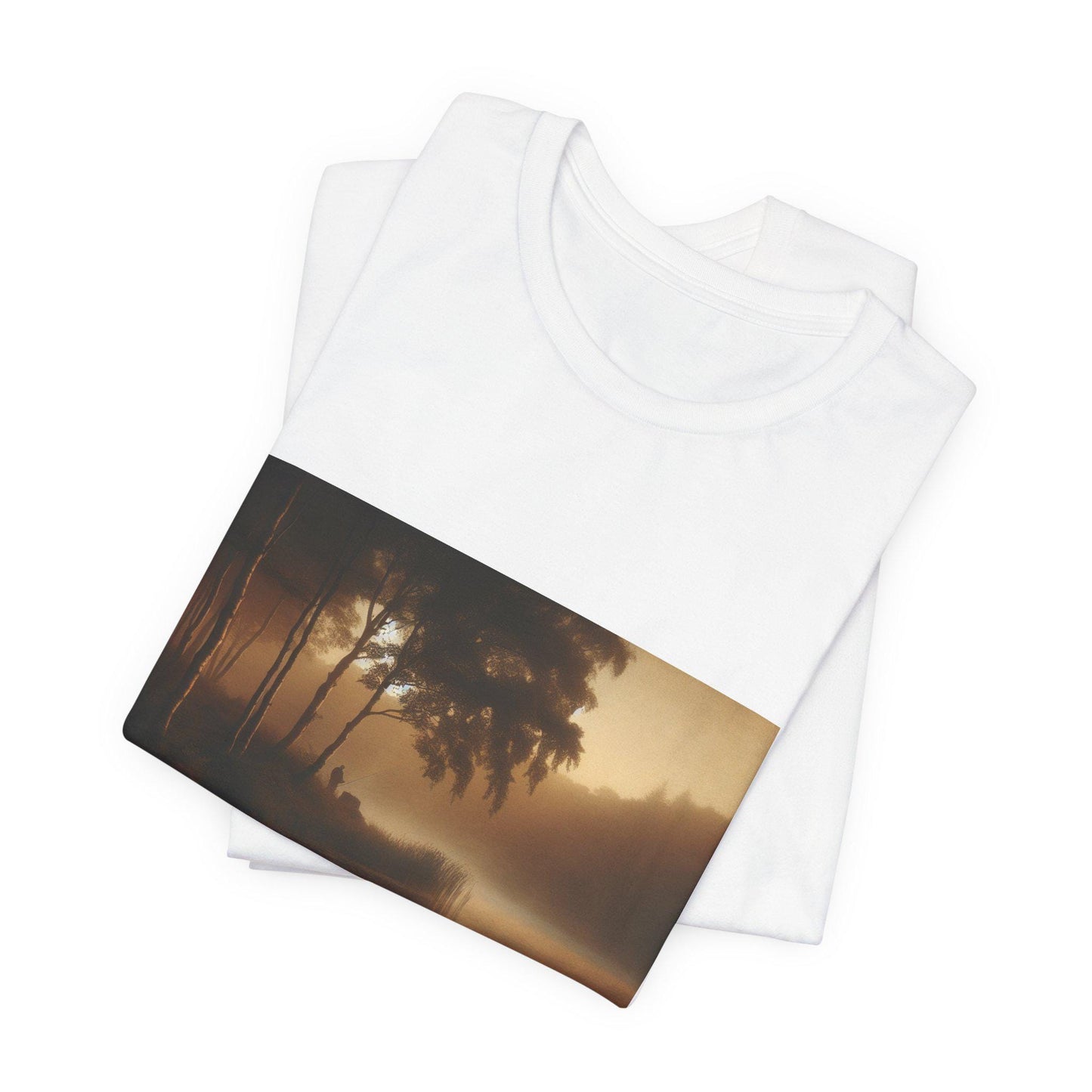 Serene Nature Tee - Tranquil Landscape T-Shirt, Perfect for Outdoor Lovers, Nature Photography Shirt, Unisex Graphic Top, Gift for Nature - Toddcraft