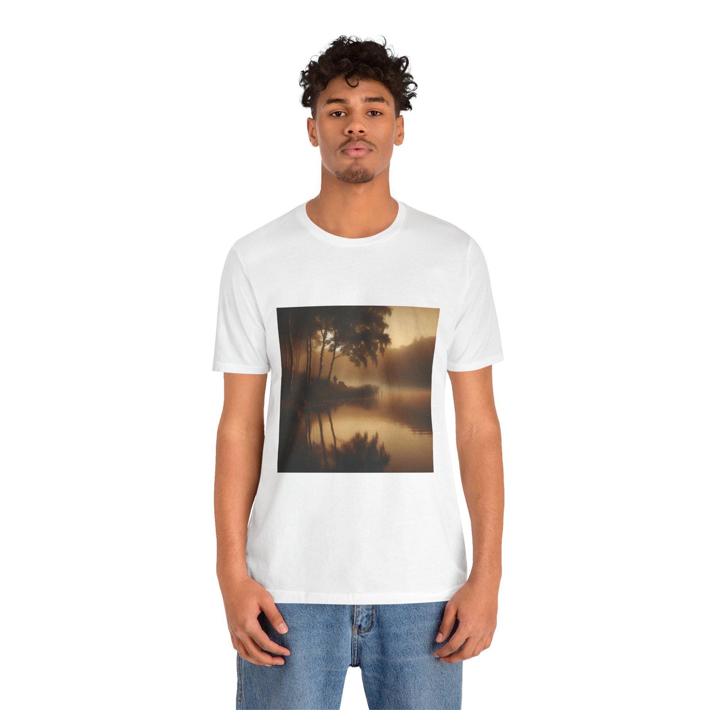 Serene Nature Tee - Tranquil Landscape T-Shirt, Perfect for Outdoor Lovers, Nature Photography Shirt, Unisex Graphic Top, Gift for Nature - Toddcraft