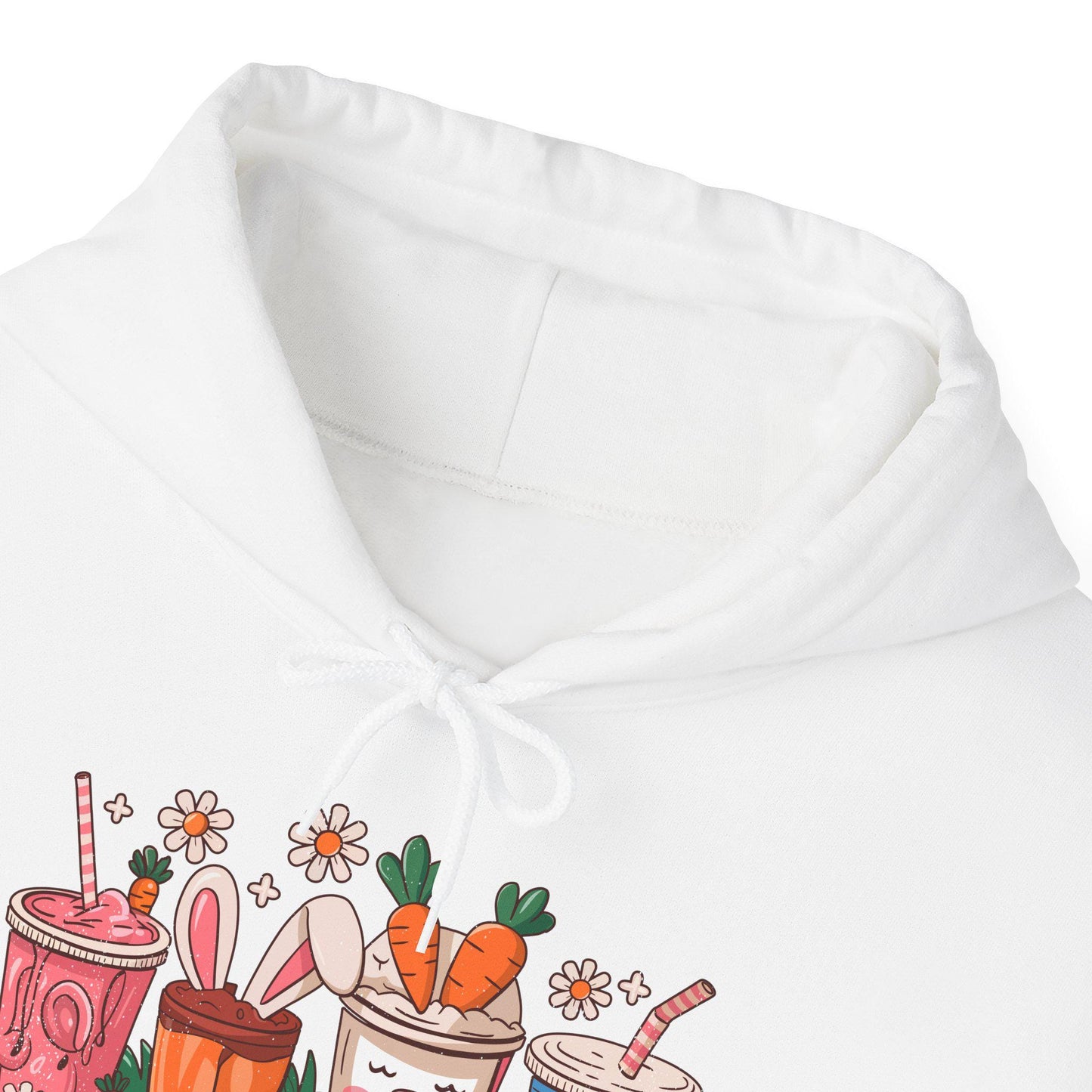 Cat Hoodie Sweatshirt for Women & Men, Whimsical Cartoon Fleece, Cozy Casual Spring Wear, Easter Gift Idea, Fun Animal Pullover - Toddcraft