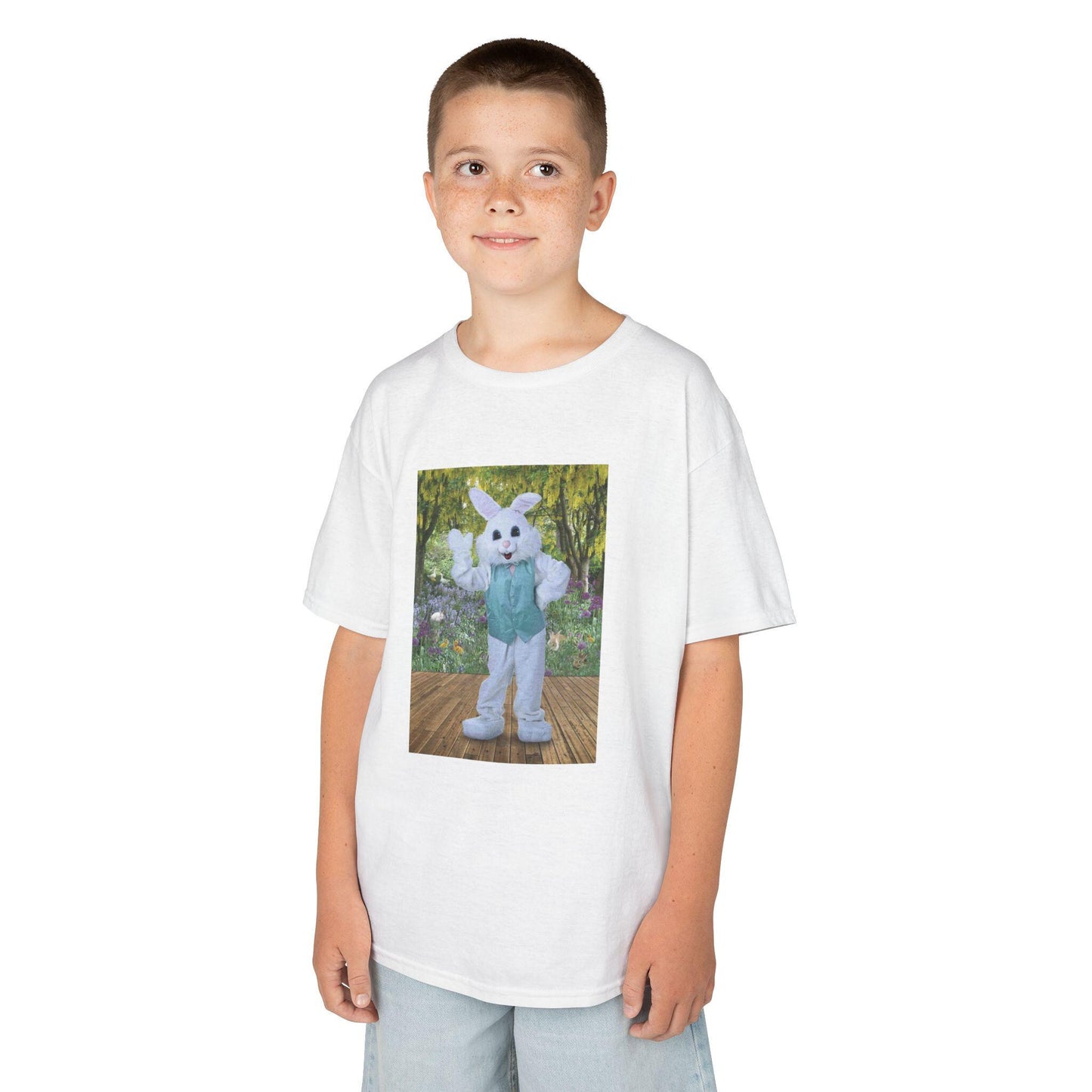 Whimsical Easter Bunny Kids T-Shirt: Adorable Spring Celebration Outfit for Holiday Parties & Playtime - Toddcraft
