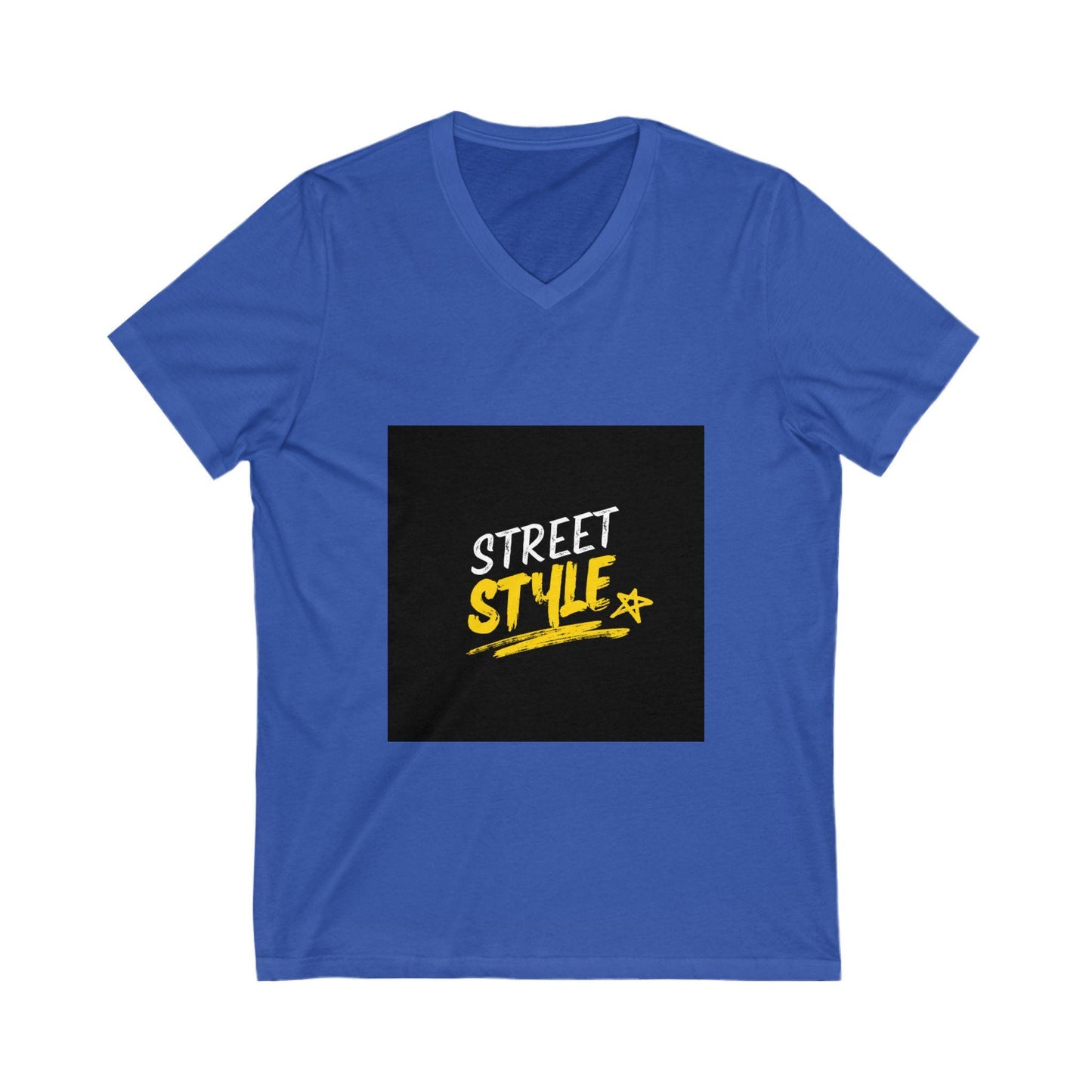 Comfortable Unisex V-Neck Jersey Tee for Casual Style and Everyday Wear - Toddcraft