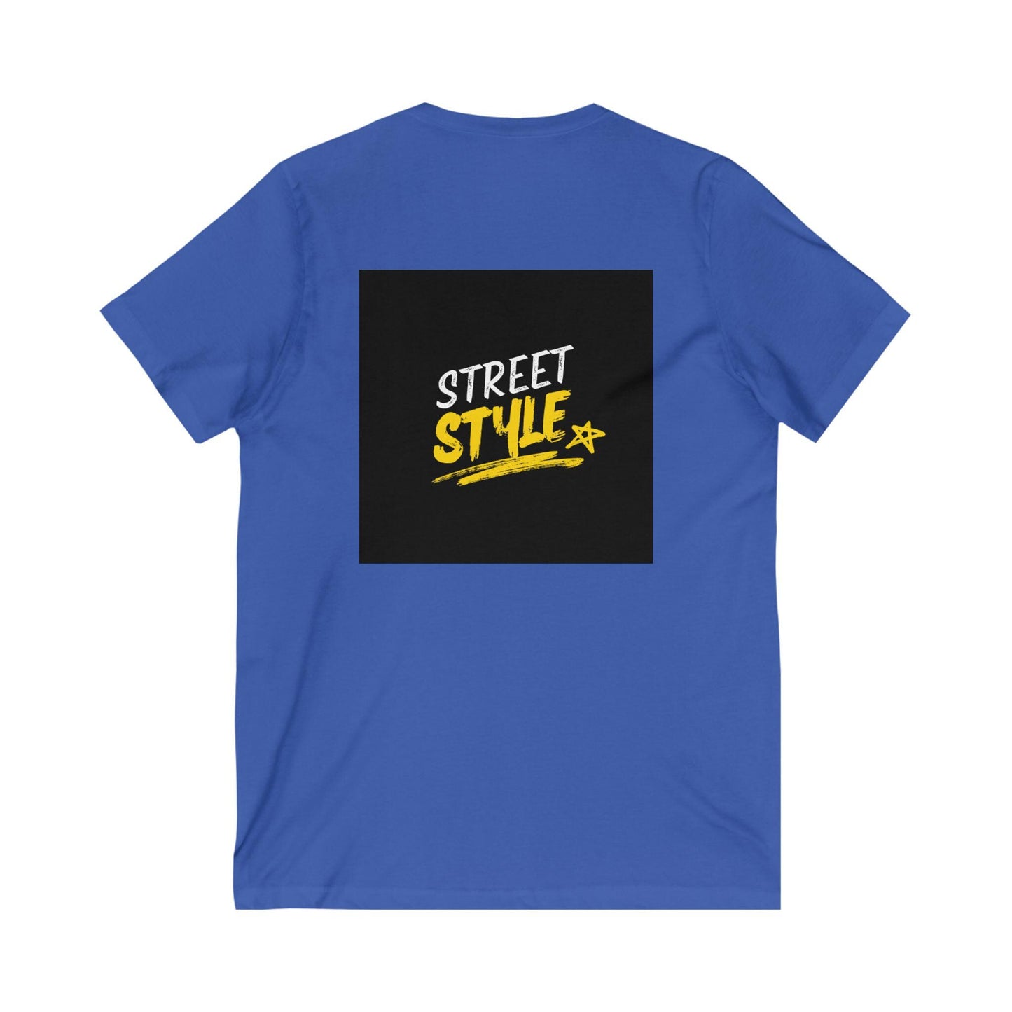 Comfortable Unisex V-Neck Jersey Tee for Casual Style and Everyday Wear - Toddcraft