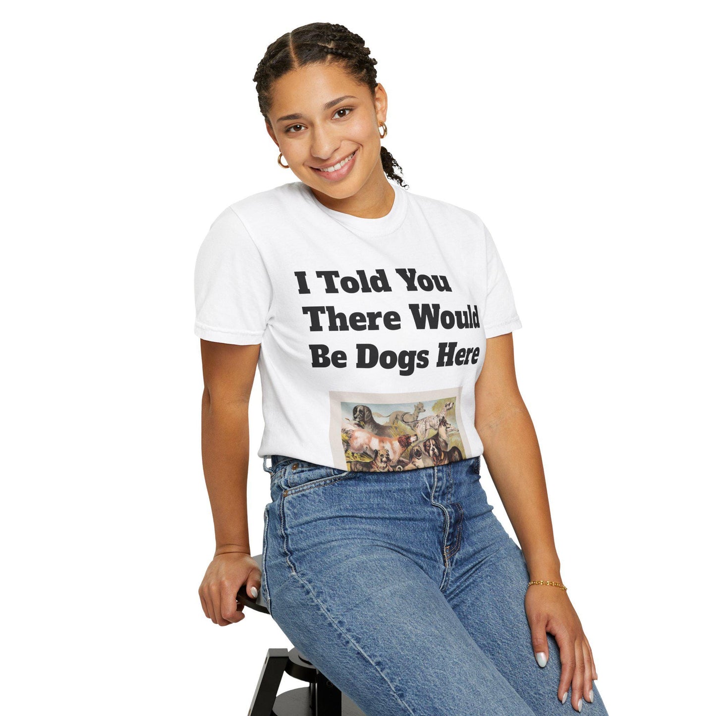 Humorous Dog Lover Unisex T-Shirt: Quirky Pet Owner Gift, Comfortable Casual Graphic Tee - Toddcraft