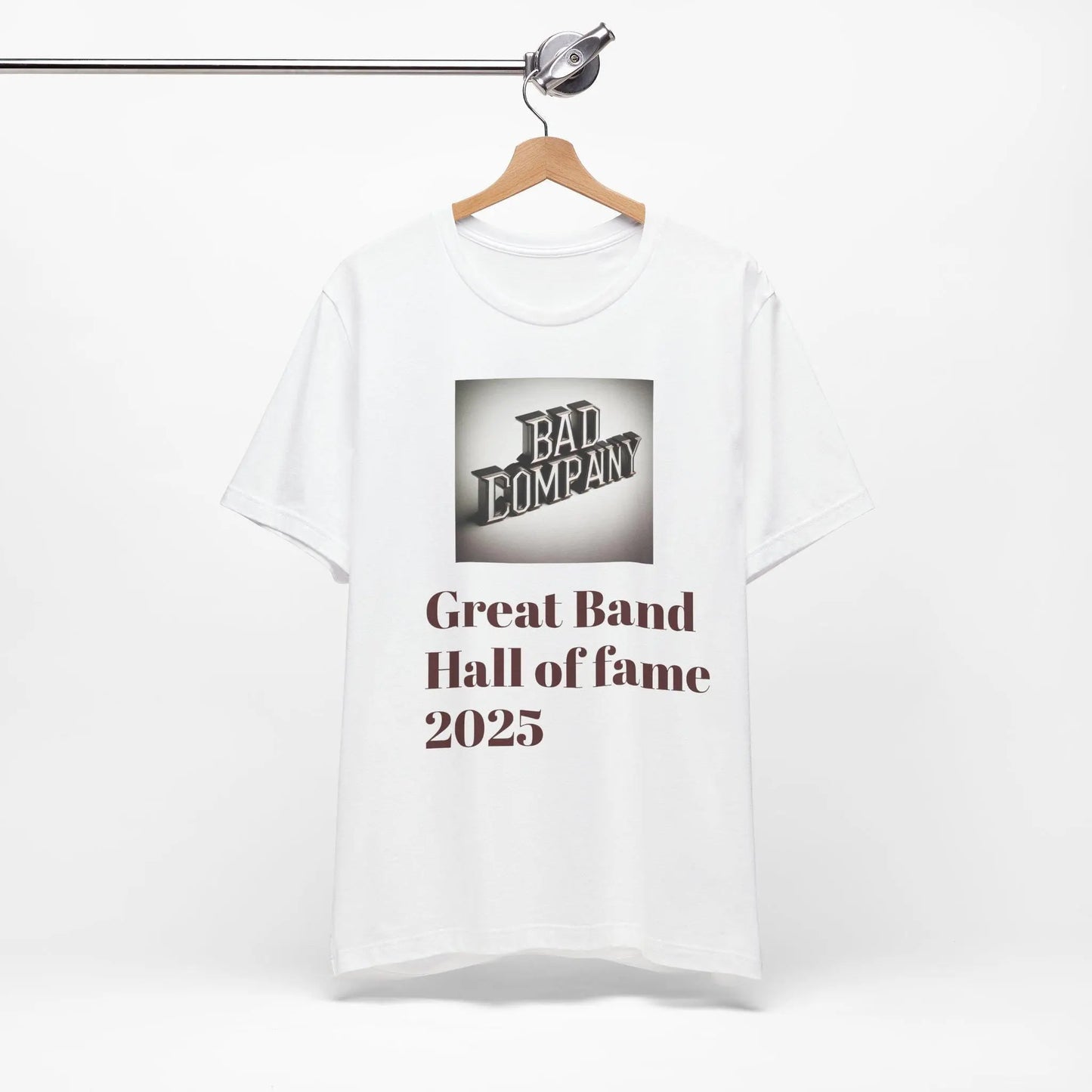 Versatile Unisex Jersey Short Sleeve T-Shirt: Comfortable Everyday Wear for All Occasions Bad Company Rock and roll hall of fame - Toddcraft