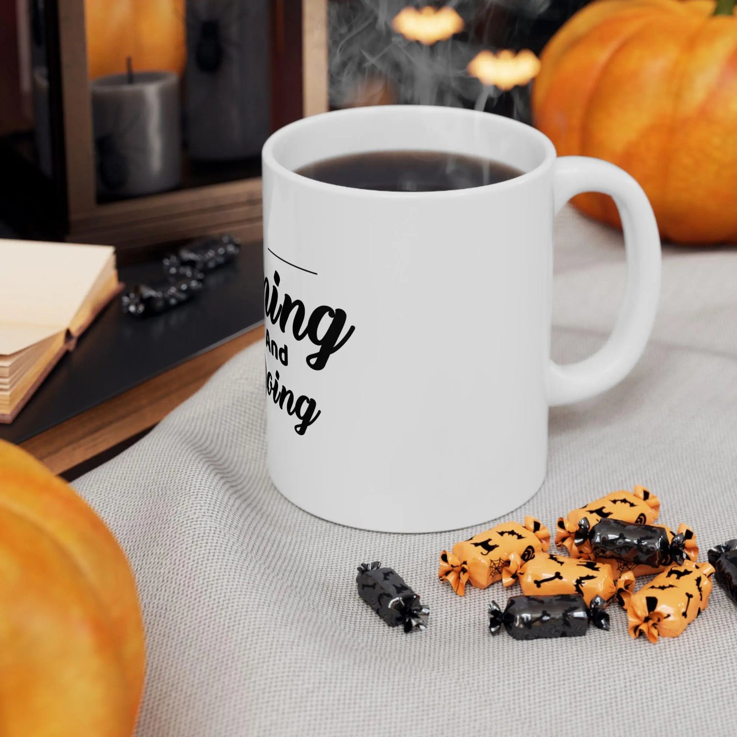 Handcrafted Ceramic Coffee Mug - 11oz or 15oz Sizes Available - Durable Stoneware Tea Cup - Toddcraft