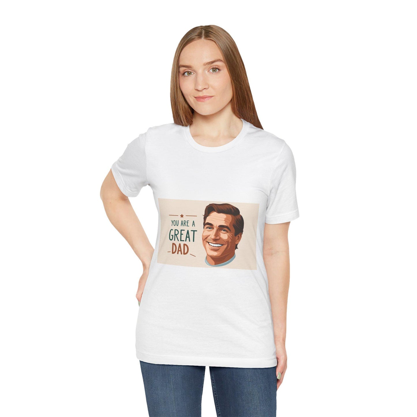 Vintage Graphic Dad Life Unisex Tee: Fun Casual Father's Day Gift, Relaxed Fit Apparel for Dads - Toddcraft