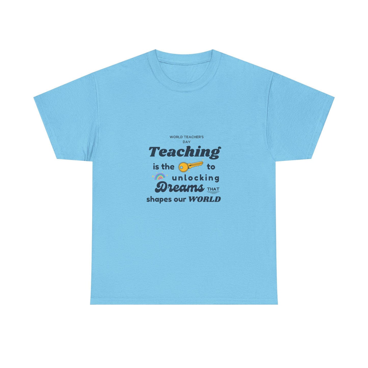 Teacher Gift Unisex Heavy Cotton Tee Comfortable, Durable Shirt for Educators & School Staff, Perfect Appreciation Present - Toddcraft