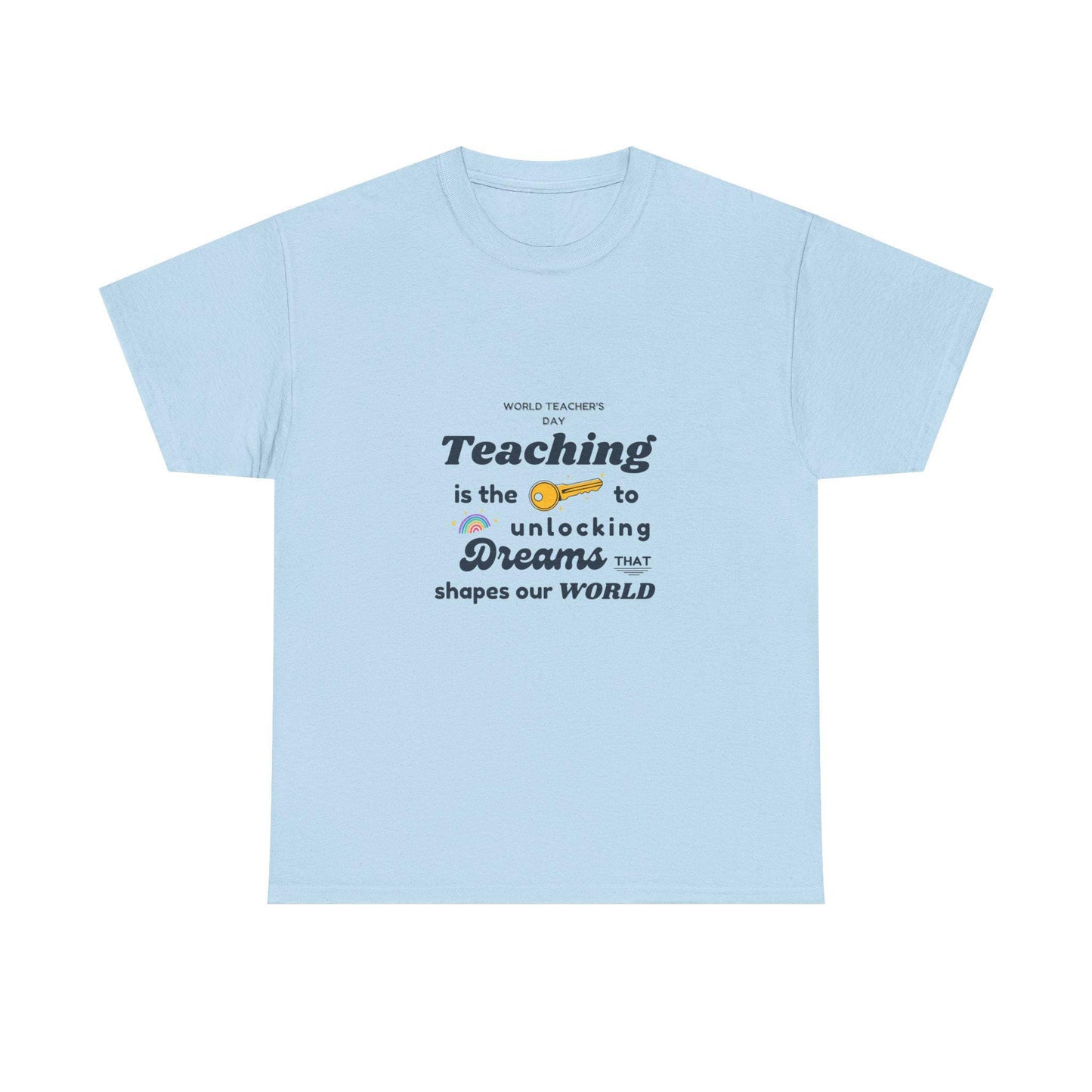 Teacher Gift Unisex Heavy Cotton Tee Comfortable, Durable Shirt for Educators & School Staff, Perfect Appreciation Present - Toddcraft
