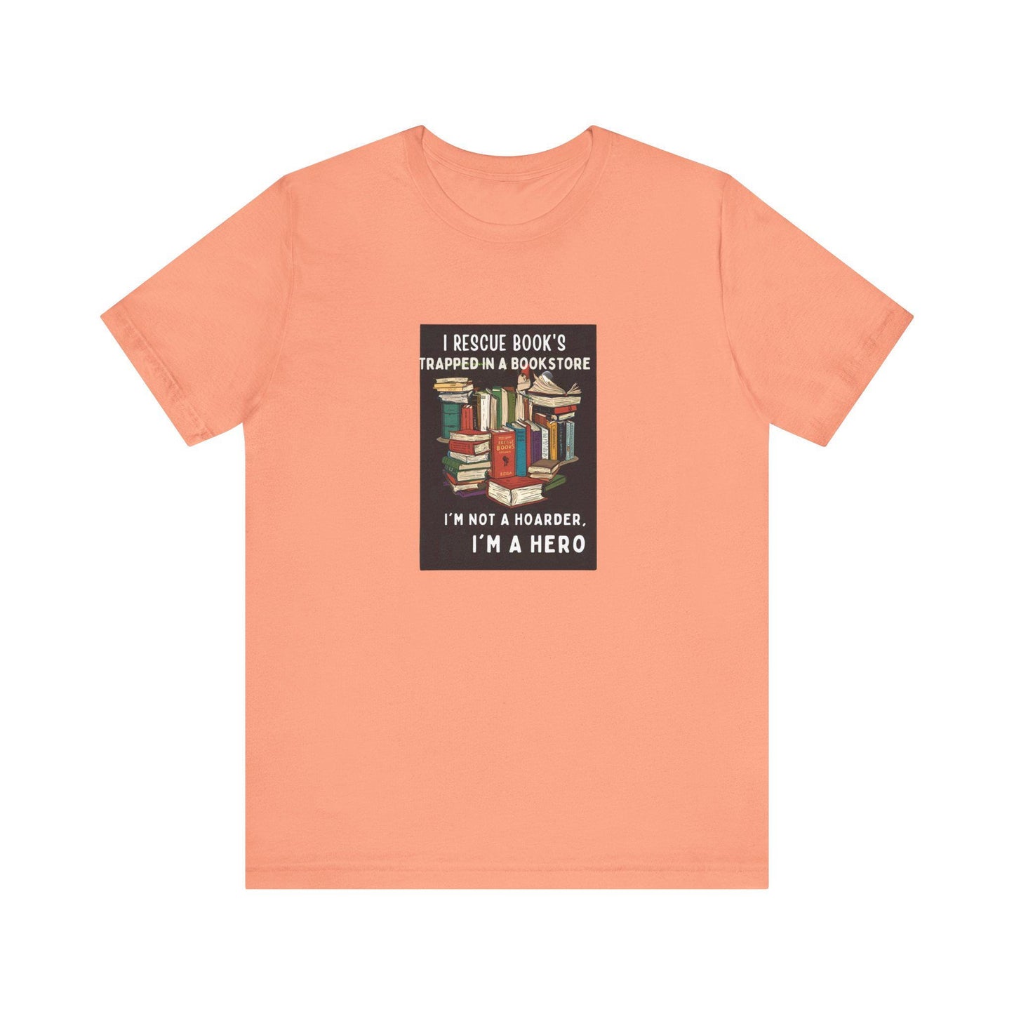 Librarian Gift Book Lover Comfortable Unisex Jersey T-Shirt: Versatile Short Sleeve Tee for Everyday Casual Wear - Toddcraft