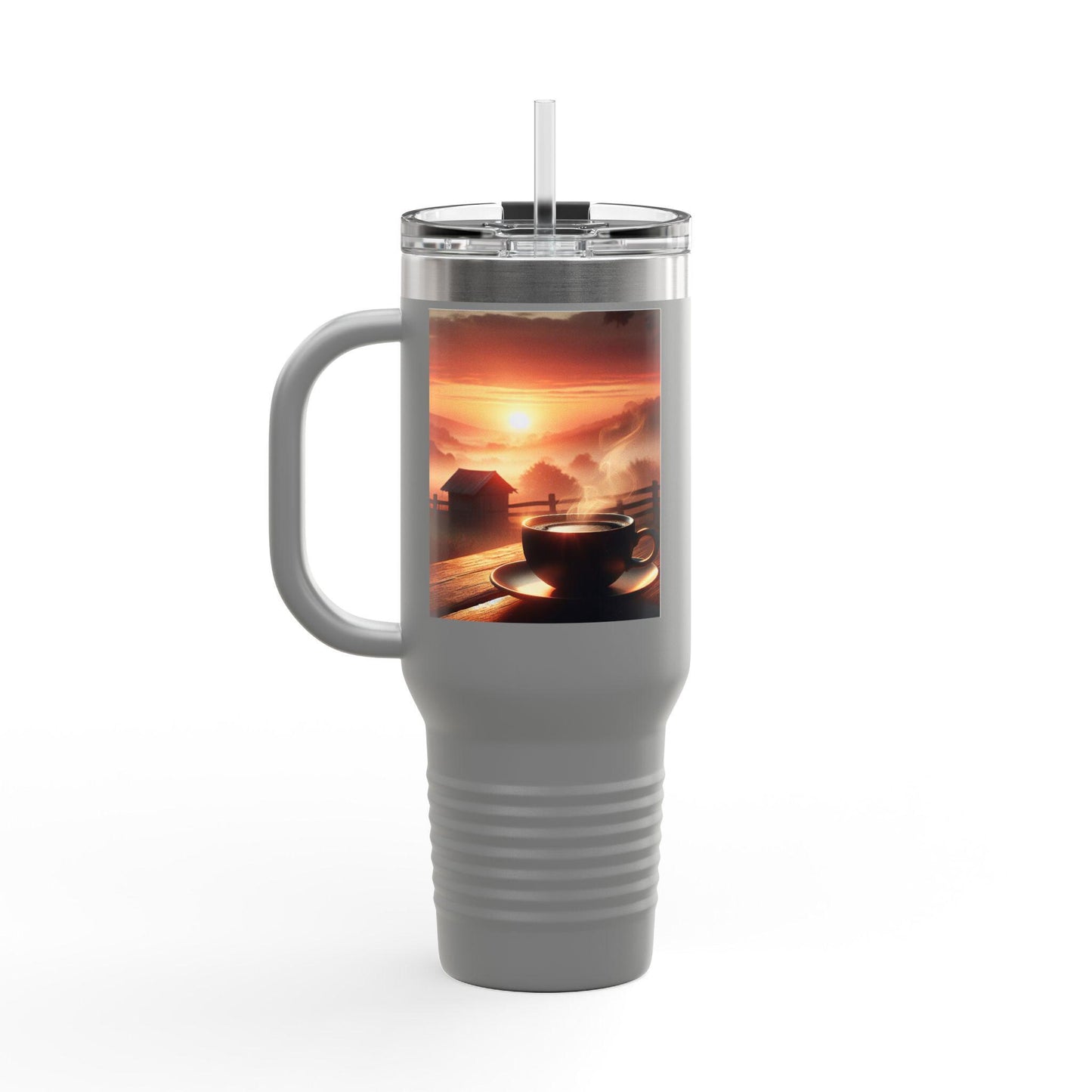 Insulated Travel Mug 40oz Keeps Drinks Hot or Cold, Perfect Gift for Coffee, Tea & Soda Lovers, Great for Mom, Dad Family - Toddcraft