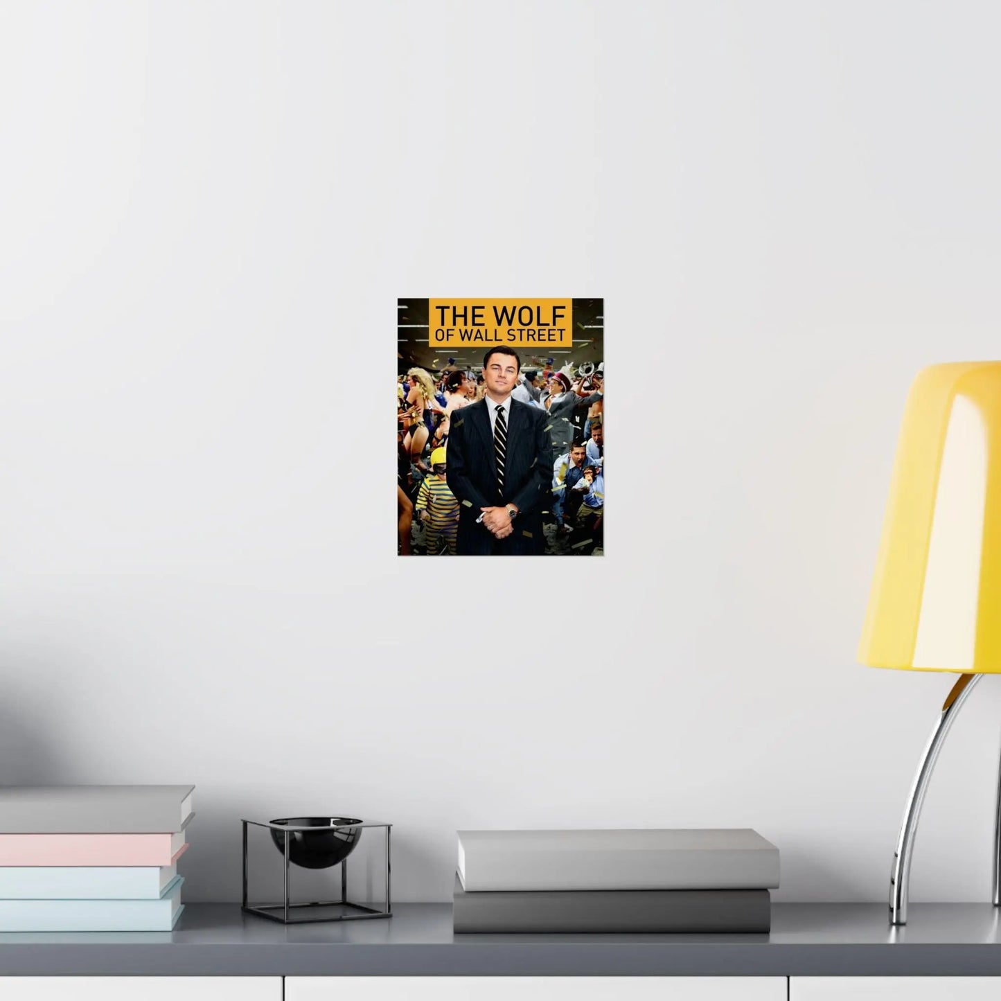 Wolf of Wall Street Matte Vertical Poster Leonardo DiCaprio Jason Belfort Stock Market Movie Art Print - Toddcraft