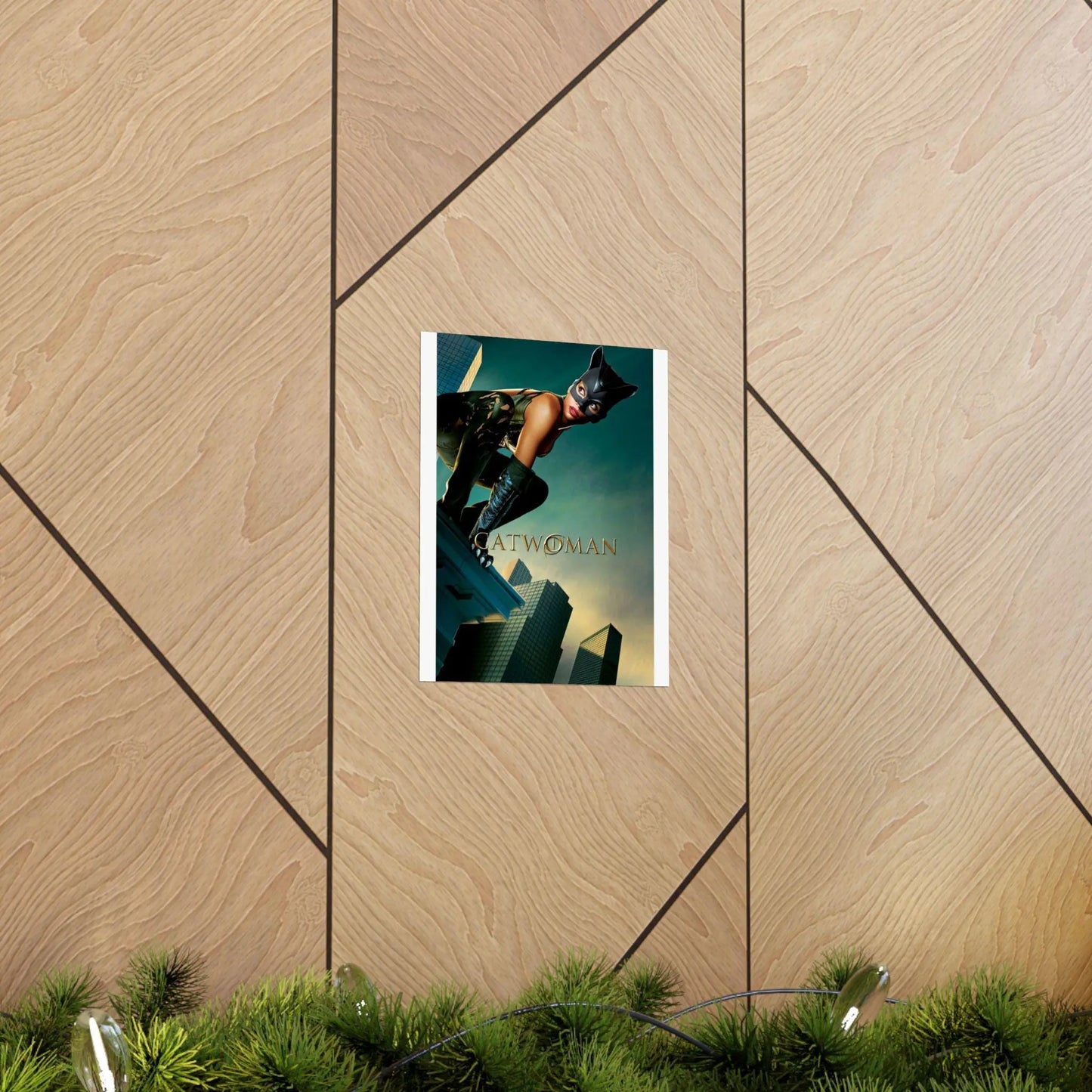 Cat woman movie poster Hallie Berry Matte Vertical Posters Movie buffs movie poster cat woman - Toddcraft