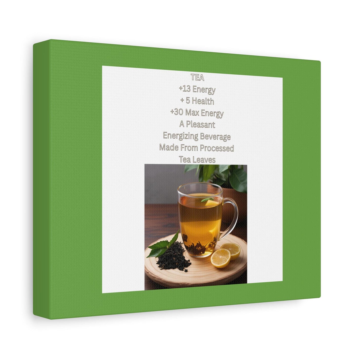 Vibrant Tea Cup Canvas: Inspiring Kitchen Wall Art for Coffee Lovers & Cozy Home Decor - Toddcraft