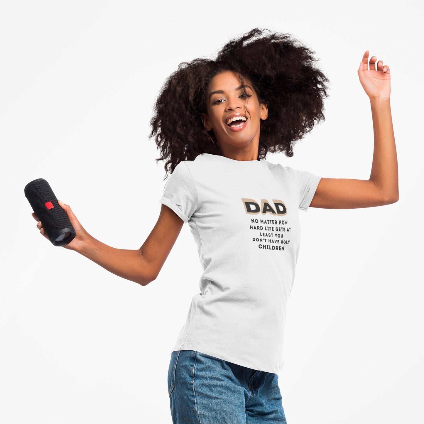 Fathers Day Gift Unisex Jersey Tee Cute Saying About Children Shirt From Mother Brother Daughter Family Present - Toddcraft