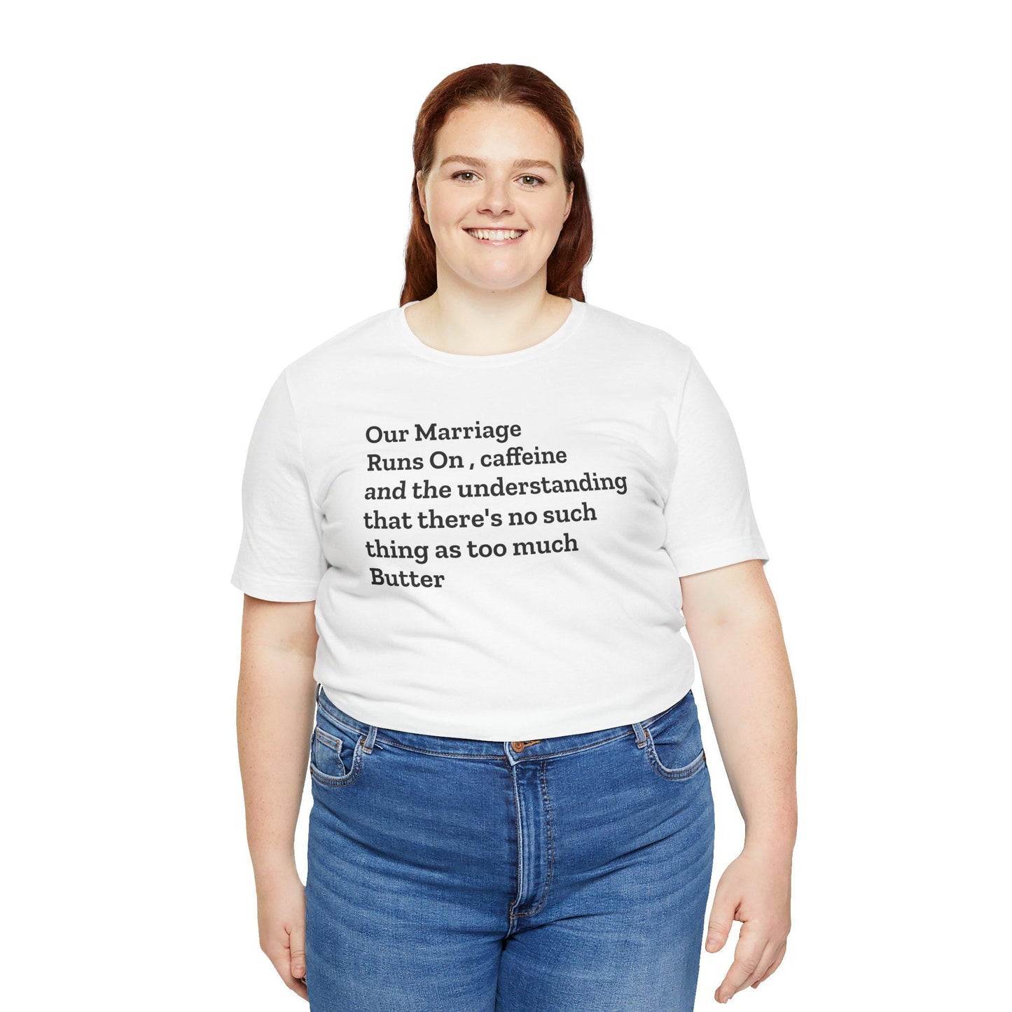 Funny Marriage sayings Unisex Jersey Short Sleeve Tee humor great gift for bridal showers for couples and lovers - Toddcraft