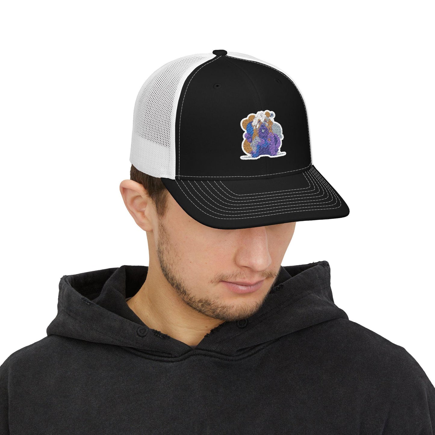 Custom Embroidered Snapback Trucker Hat: Personalized Mesh Baseball Cap for Men & Women - Toddcraft