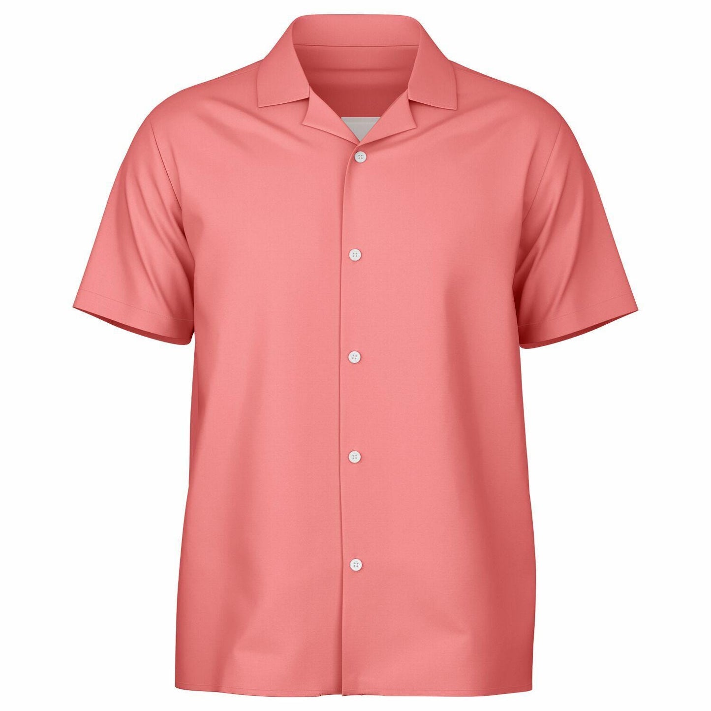 Men's Spread Collar Short Sleeve Button-Down Shirt AOP Tropical Print Casual Summer Shirt Lightweight Breathable Style - Toddcraft