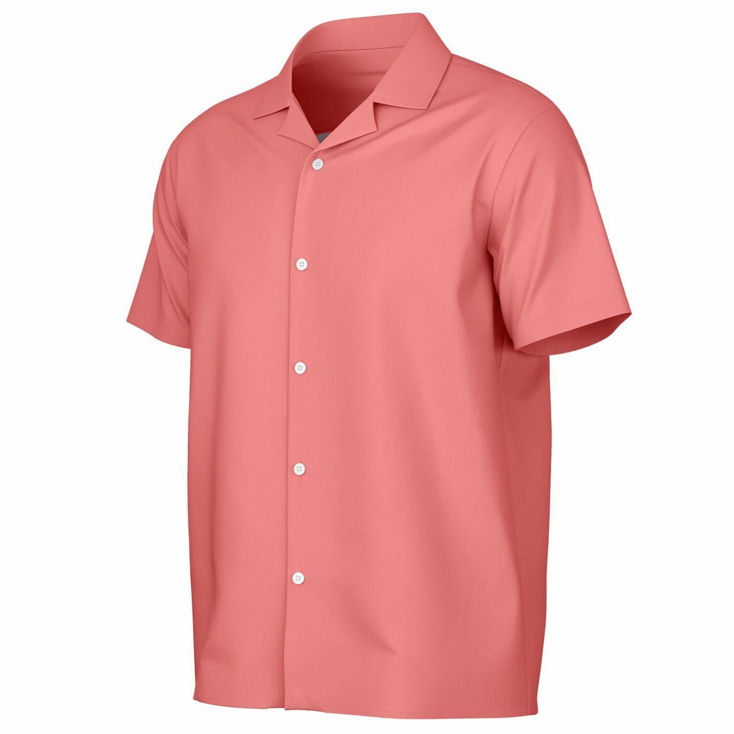 Men's Spread Collar Short Sleeve Button-Down Shirt AOP Tropical Print Casual Summer Shirt Lightweight Breathable Style - Toddcraft