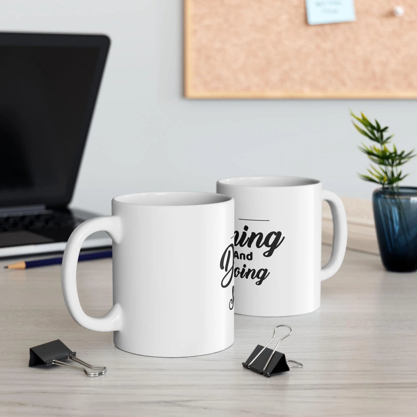 Handcrafted Ceramic Coffee Mug - 11oz or 15oz Sizes Available - Durable Stoneware Tea Cup - Toddcraft