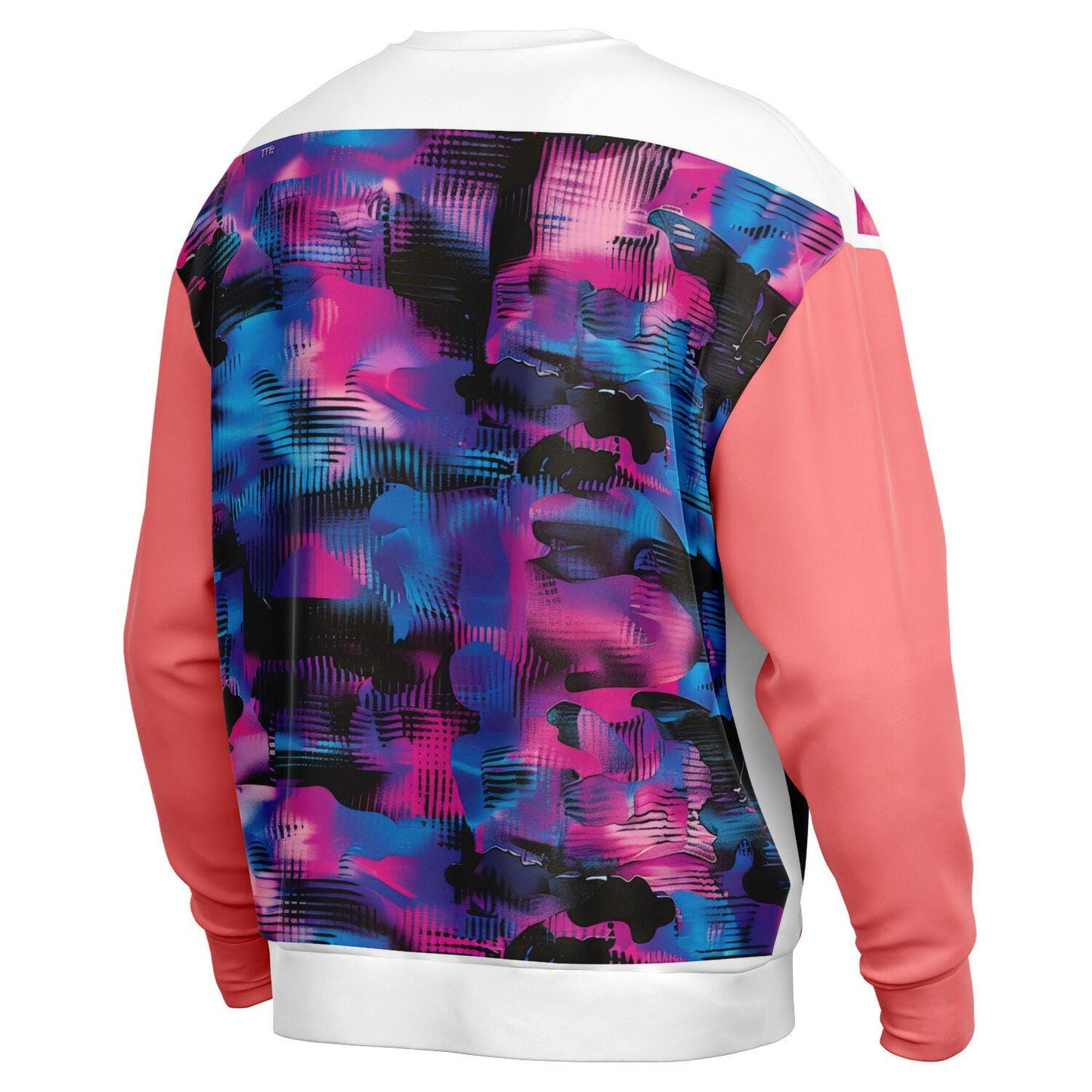 Vibrant AOP Oversized Sweatshirt Heavyweight, Colorful Bold Design for Sublimation" - Toddcraft