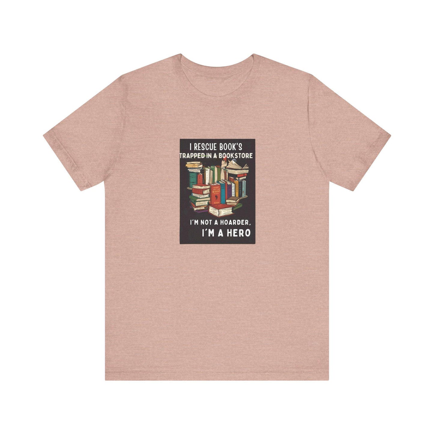 Librarian Gift Book Lover Comfortable Unisex Jersey T-Shirt: Versatile Short Sleeve Tee for Everyday Casual Wear - Toddcraft