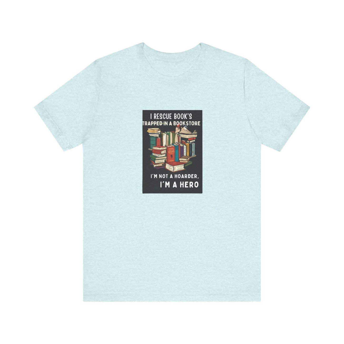 Librarian Gift Book Lover Comfortable Unisex Jersey T-Shirt: Versatile Short Sleeve Tee for Everyday Casual Wear - Toddcraft