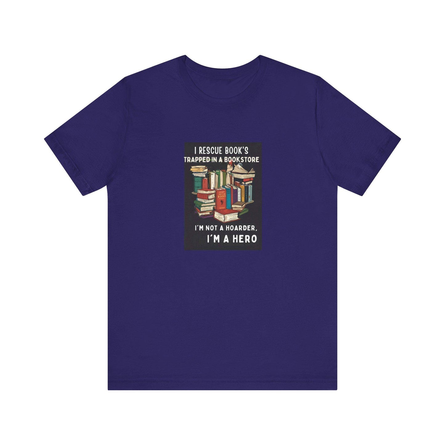 Librarian Gift Book Lover Comfortable Unisex Jersey T-Shirt: Versatile Short Sleeve Tee for Everyday Casual Wear - Toddcraft