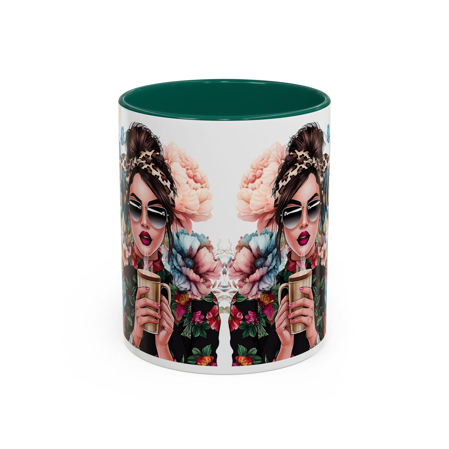 Colorful Coffee Mug for Women - "Good Things Are Coming" Inspirational Cup, 11oz & 15oz Ceramic Tea Cup, Perfect Gift for Coffee Lovers - Toddcraft