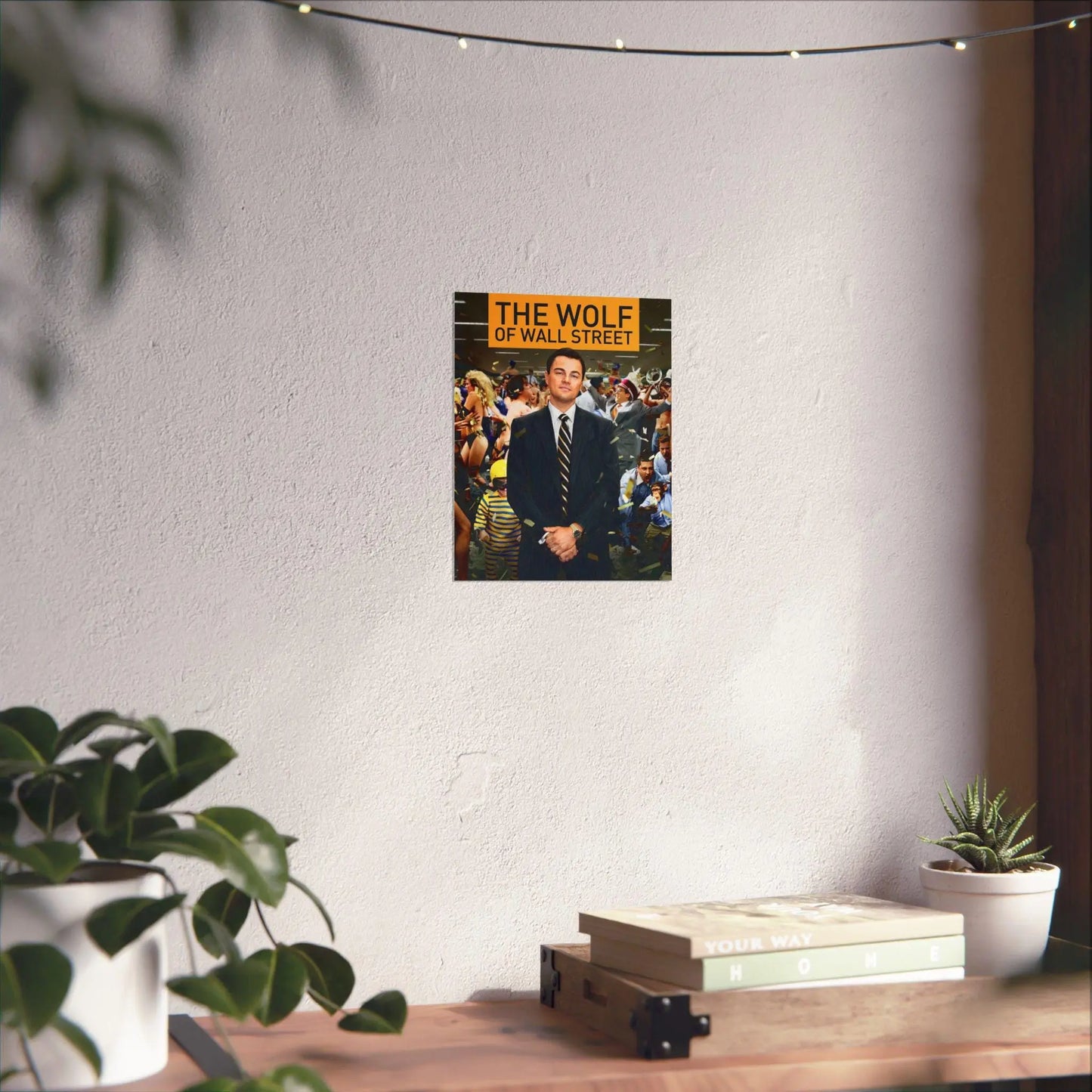 Wolf of Wall Street Matte Vertical Poster Leonardo DiCaprio Jason Belfort Stock Market Movie Art Print - Toddcraft