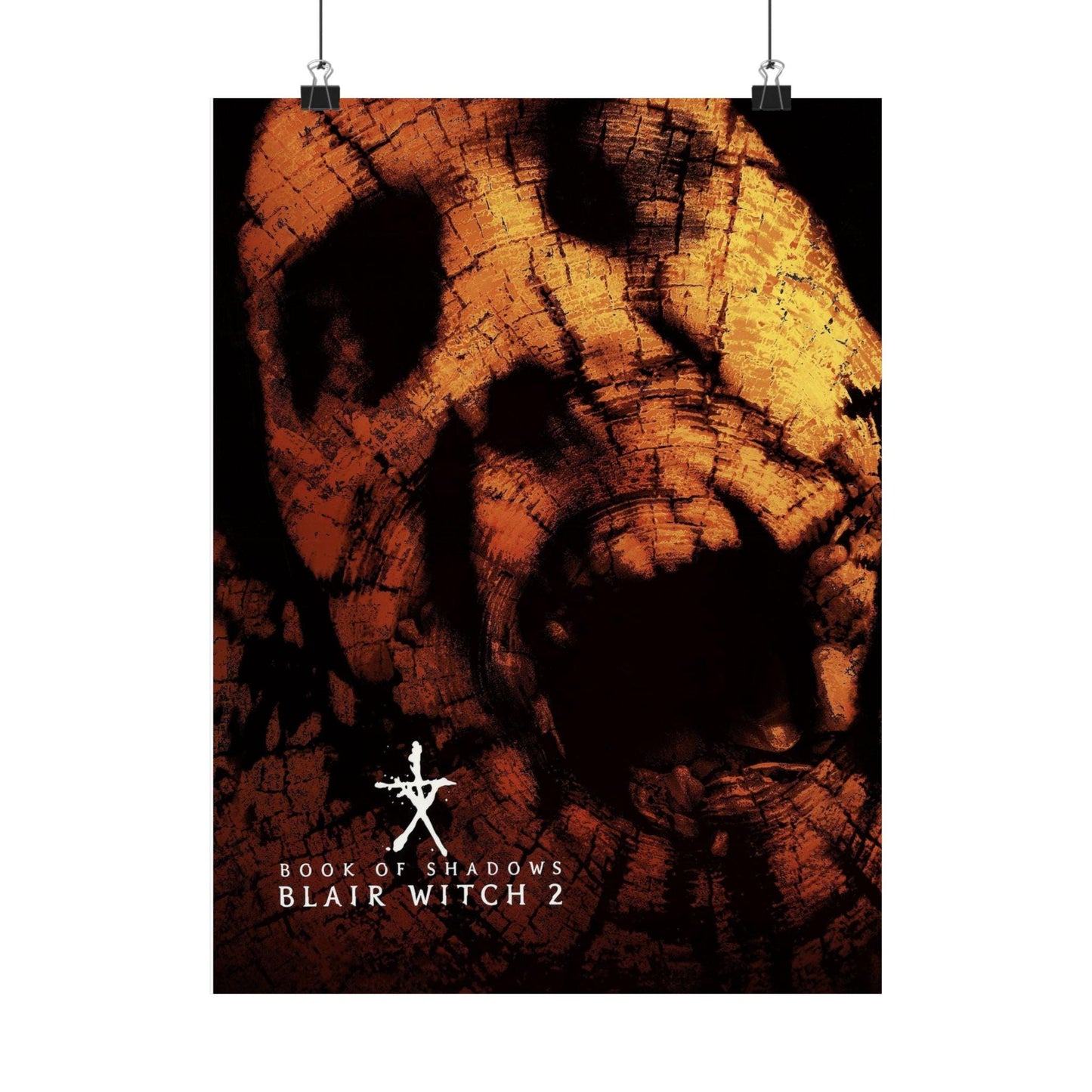Blair Witch Project 2 Scary Poster Matte Vertical Wall Art Horror Movie Gift for Movie Buffs, Birthdays & Home Decor - Toddcraft